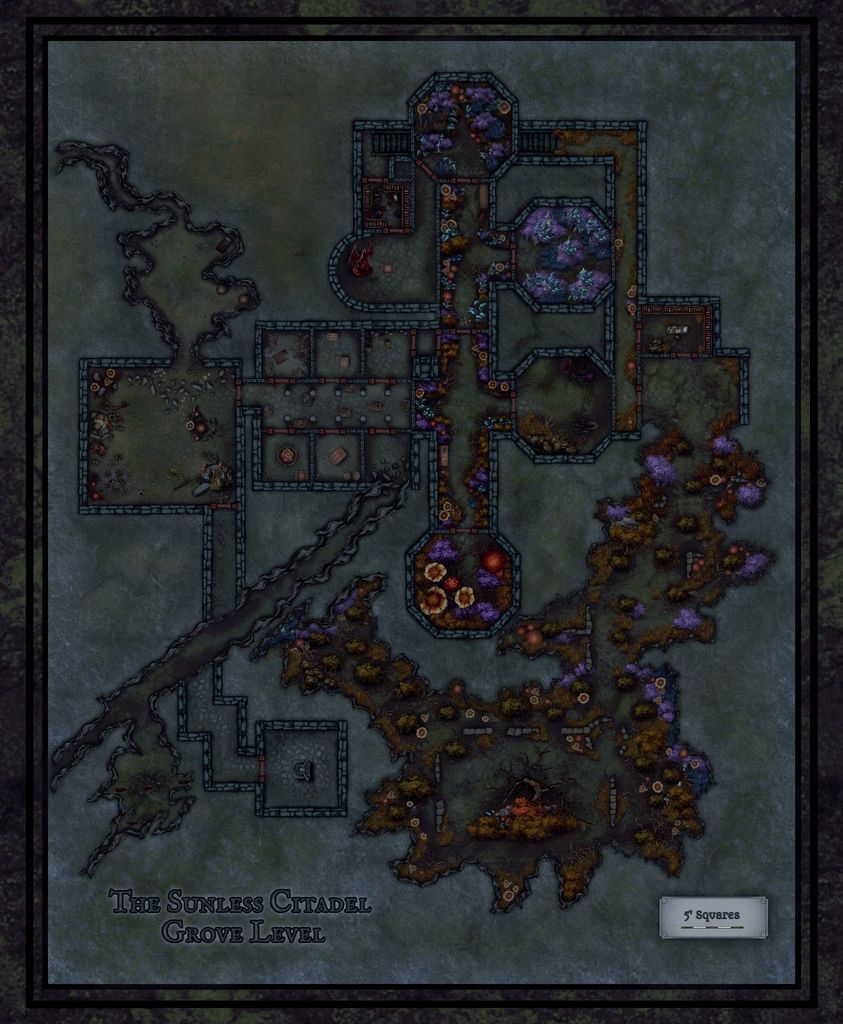 Sunless Citadel Grove Level Map Maps For You Printabl vrogue.co