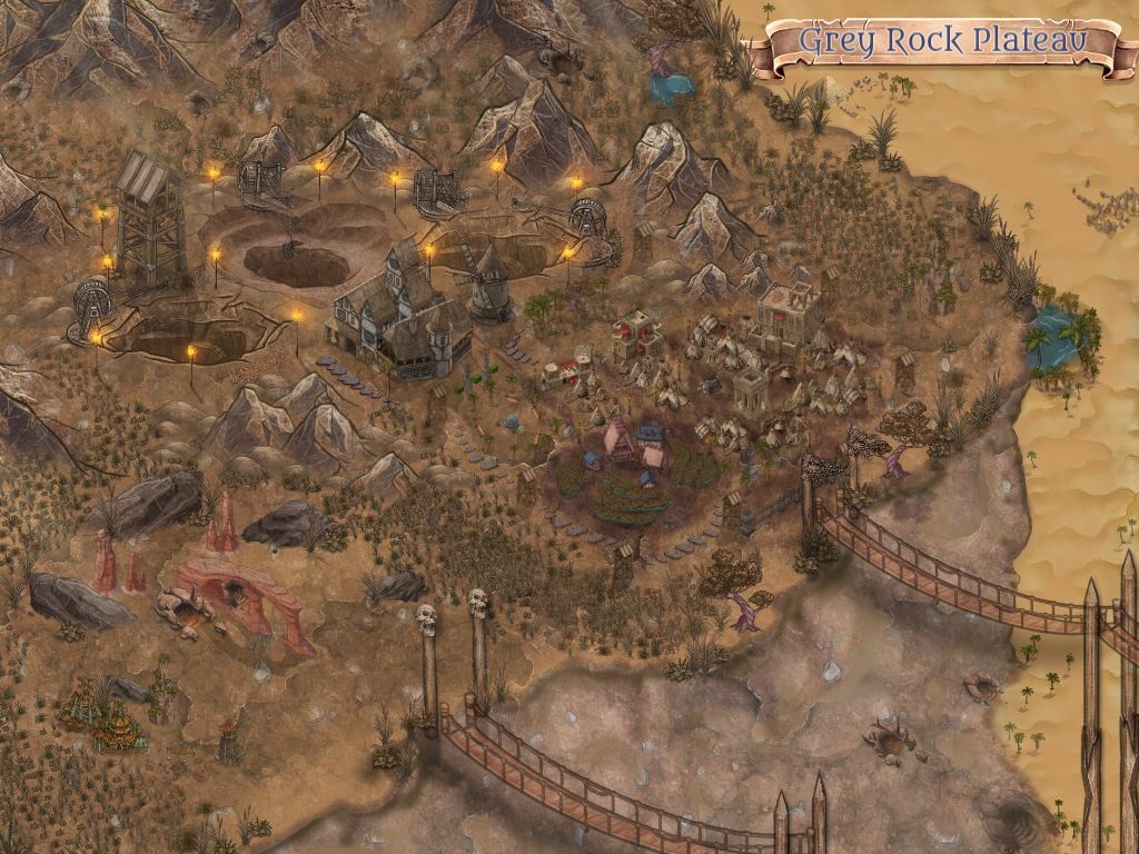 Grey Rock Plateau | Inkarnate - Create Fantasy Maps Online