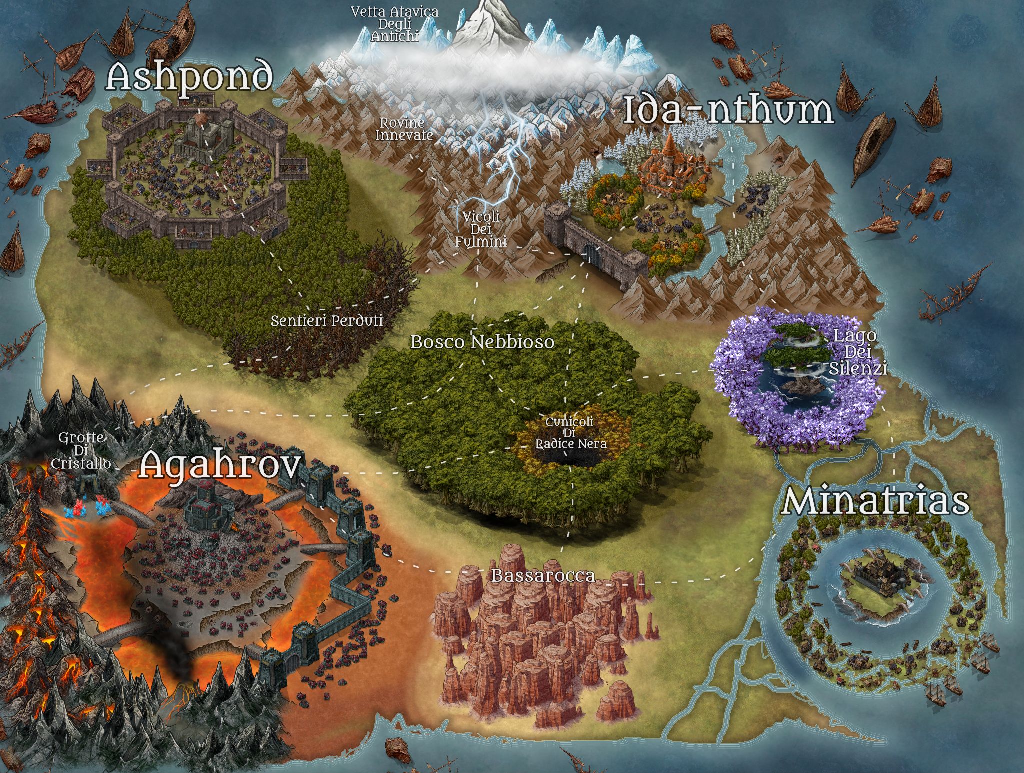 Theinen - Inkarnate | Inkarnate - Create Fantasy Maps Online