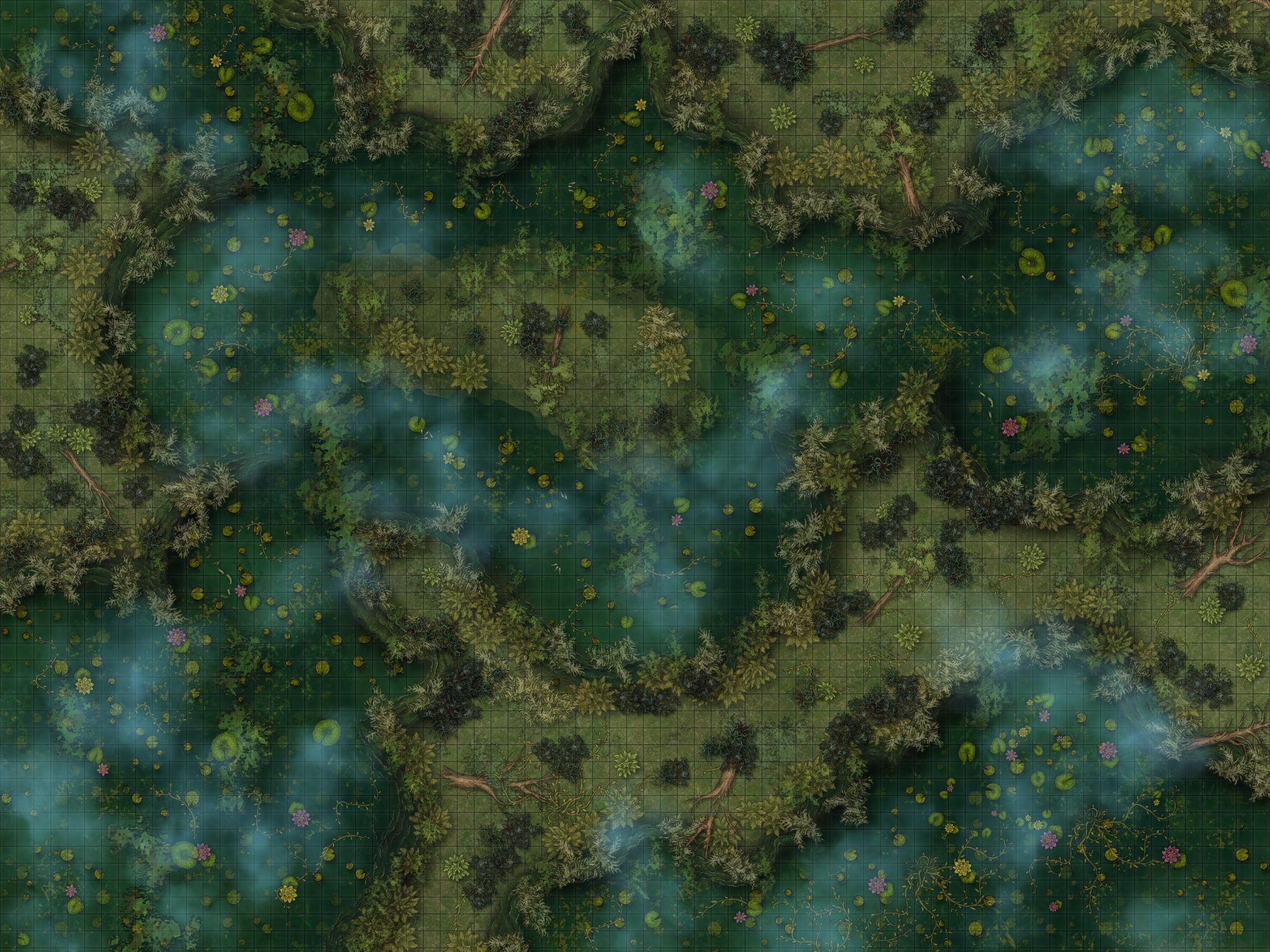 Swamp | Inkarnate - Create Fantasy Maps Online