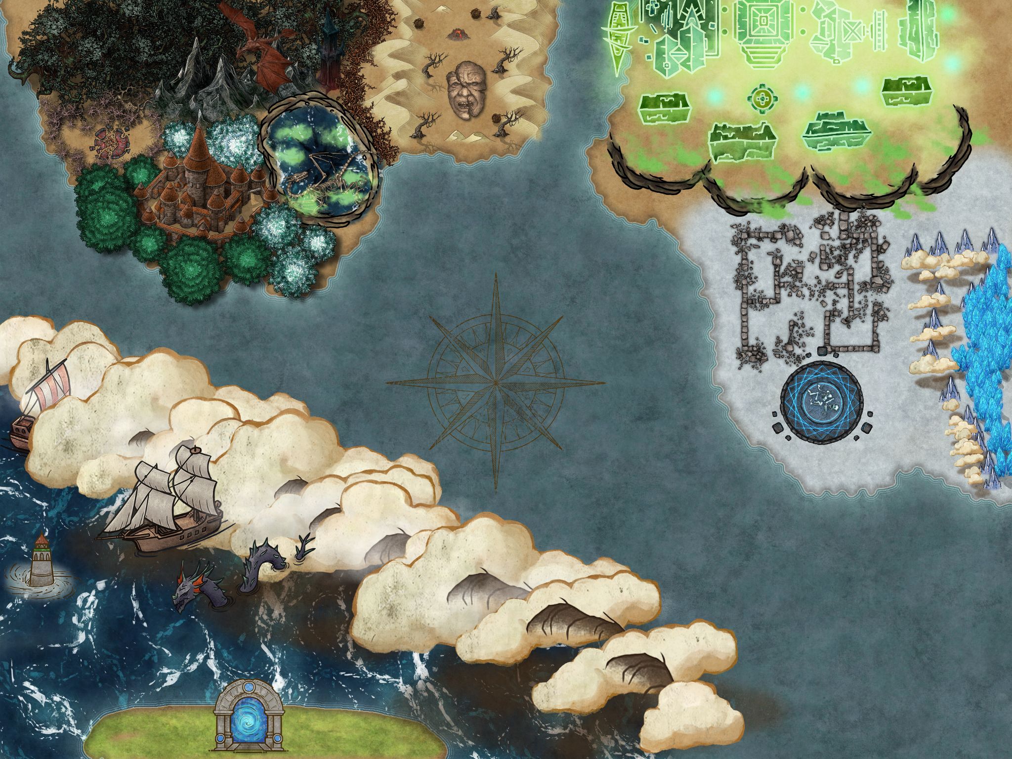 Tik tok map Inkarnate Create Fantasy Maps Online