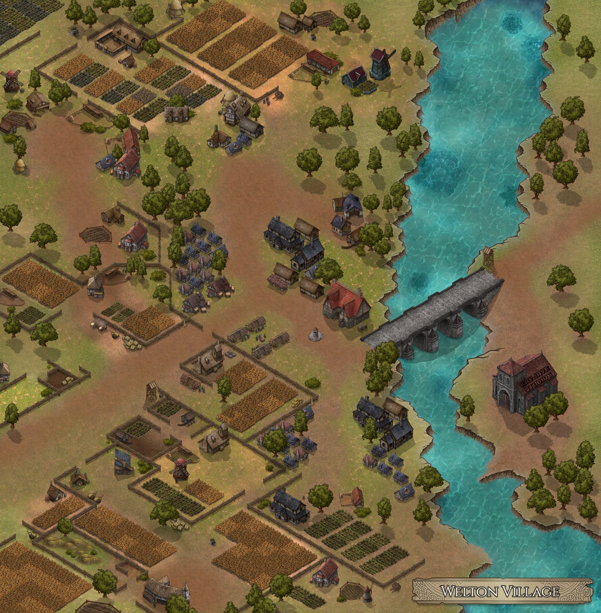 Welton Village Inkarnate Create Fantasy Maps Online