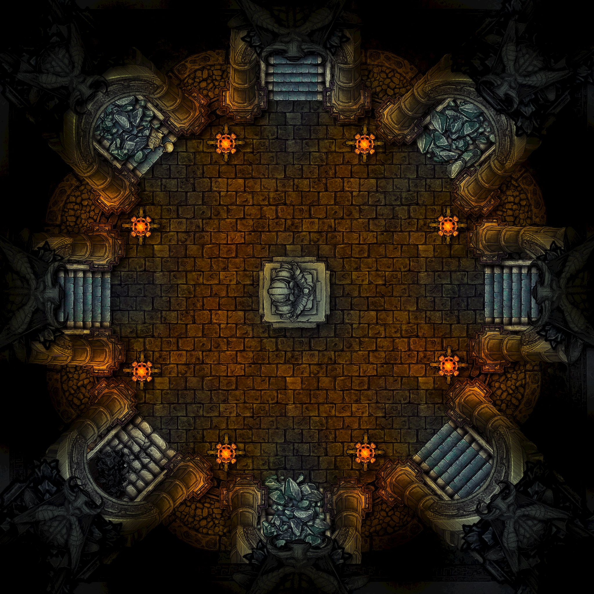 Door Puzzle Room Inkarnate Create Fantasy Maps Online