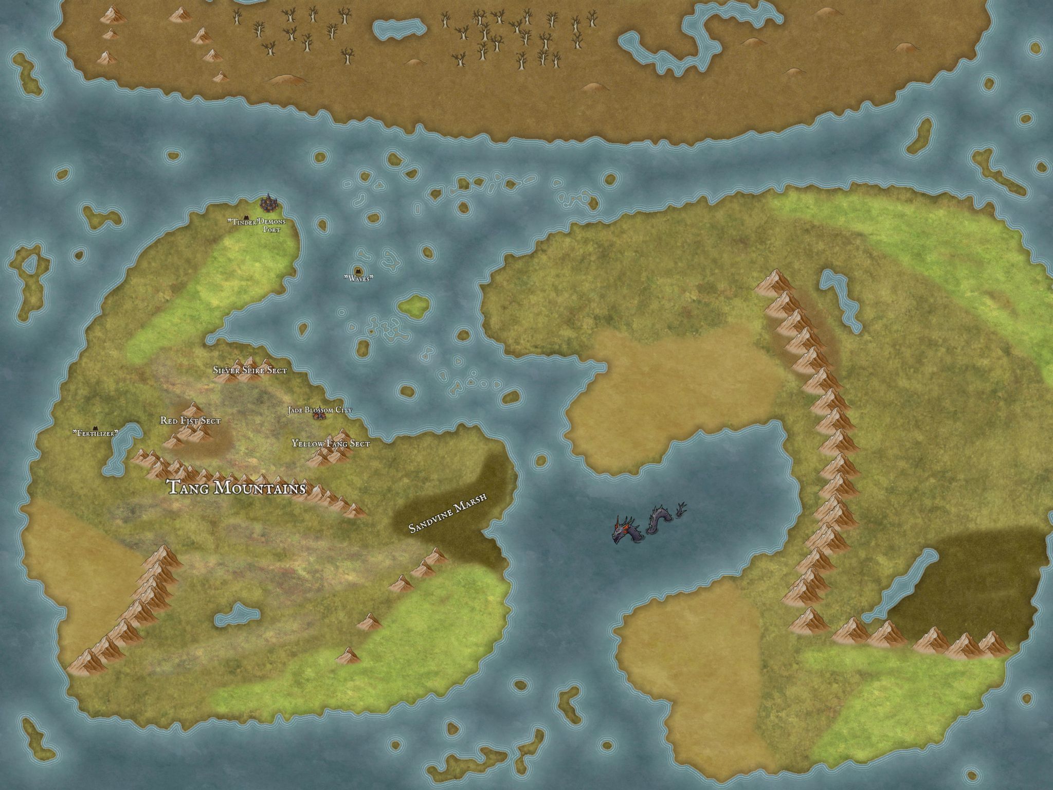 World of DoFO | Inkarnate - Create Fantasy Maps Online