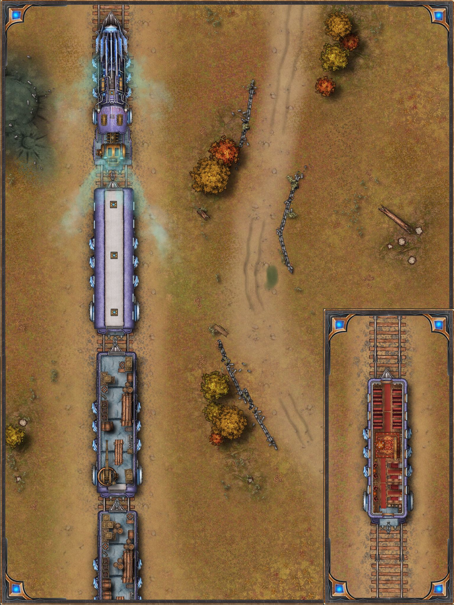 Aether Train | Inkarnate - Create Fantasy Maps Online