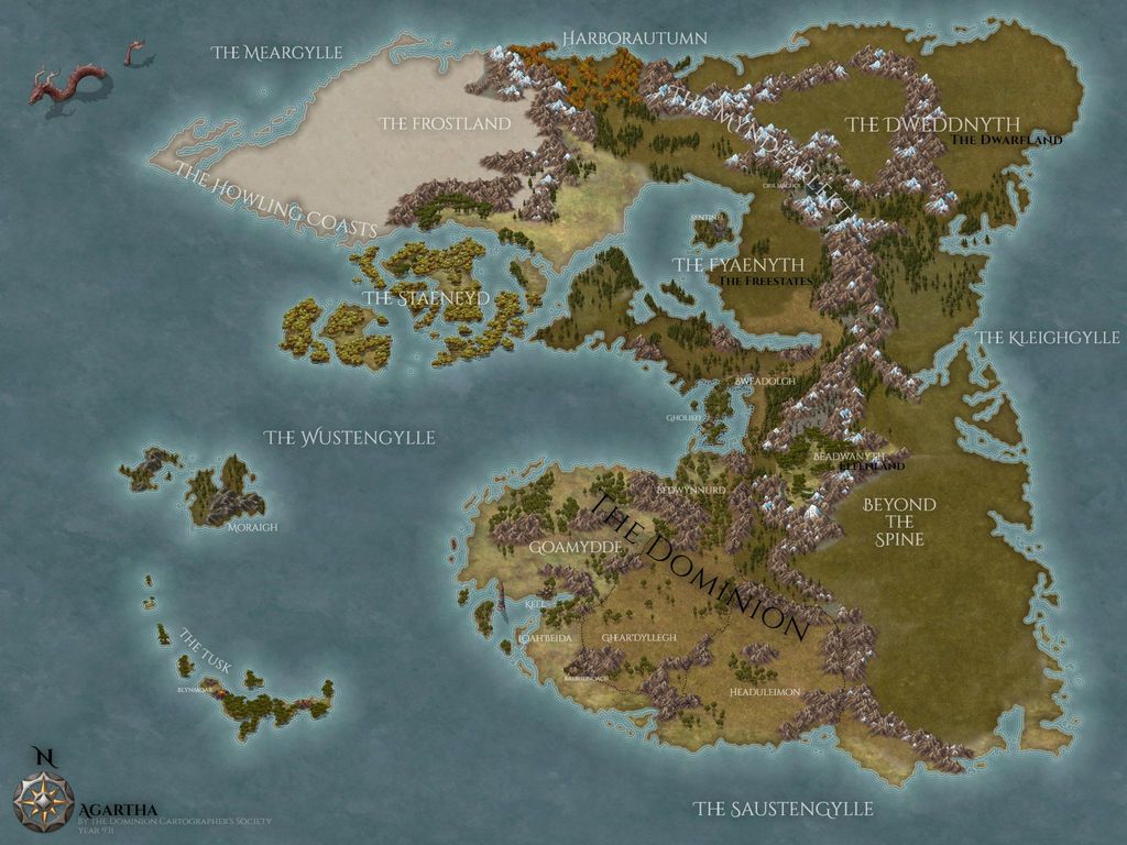 agartha map