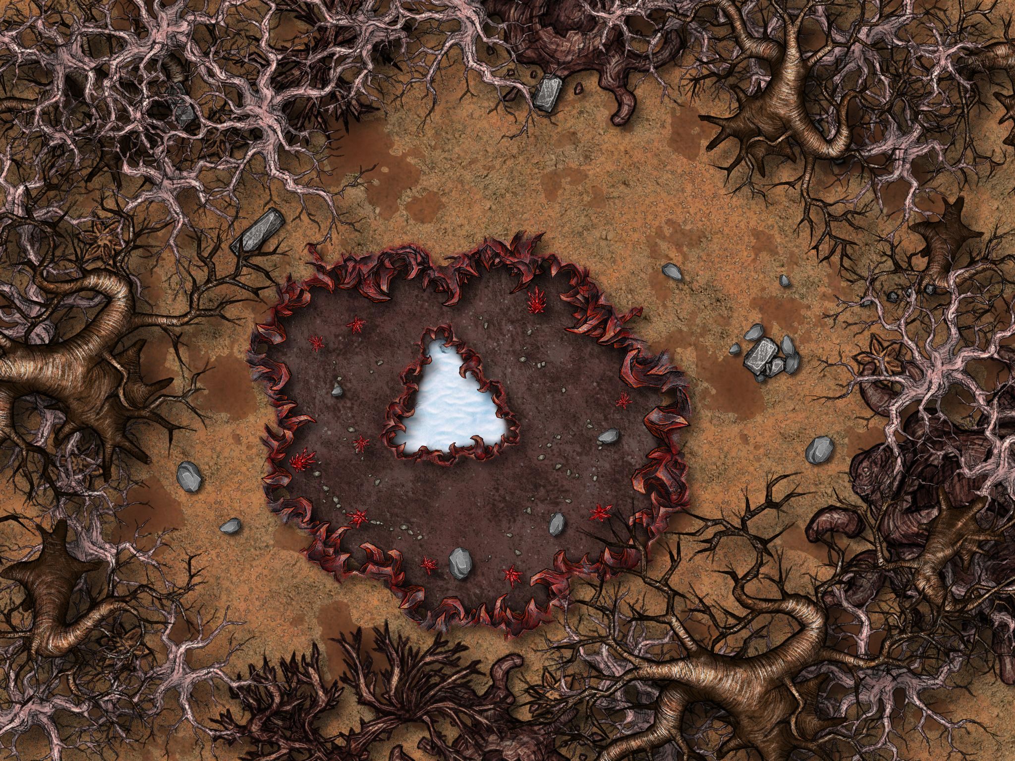 Portal to Avernus | Inkarnate - Create Fantasy Maps Online