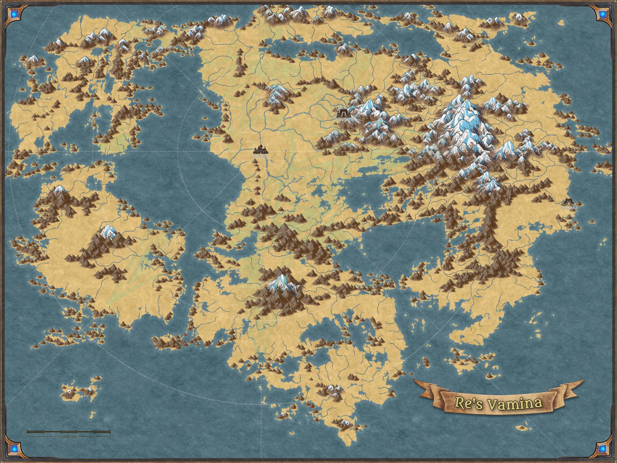 Silver Desert - Inkarnate | Inkarnate - Create Fantasy Maps Online