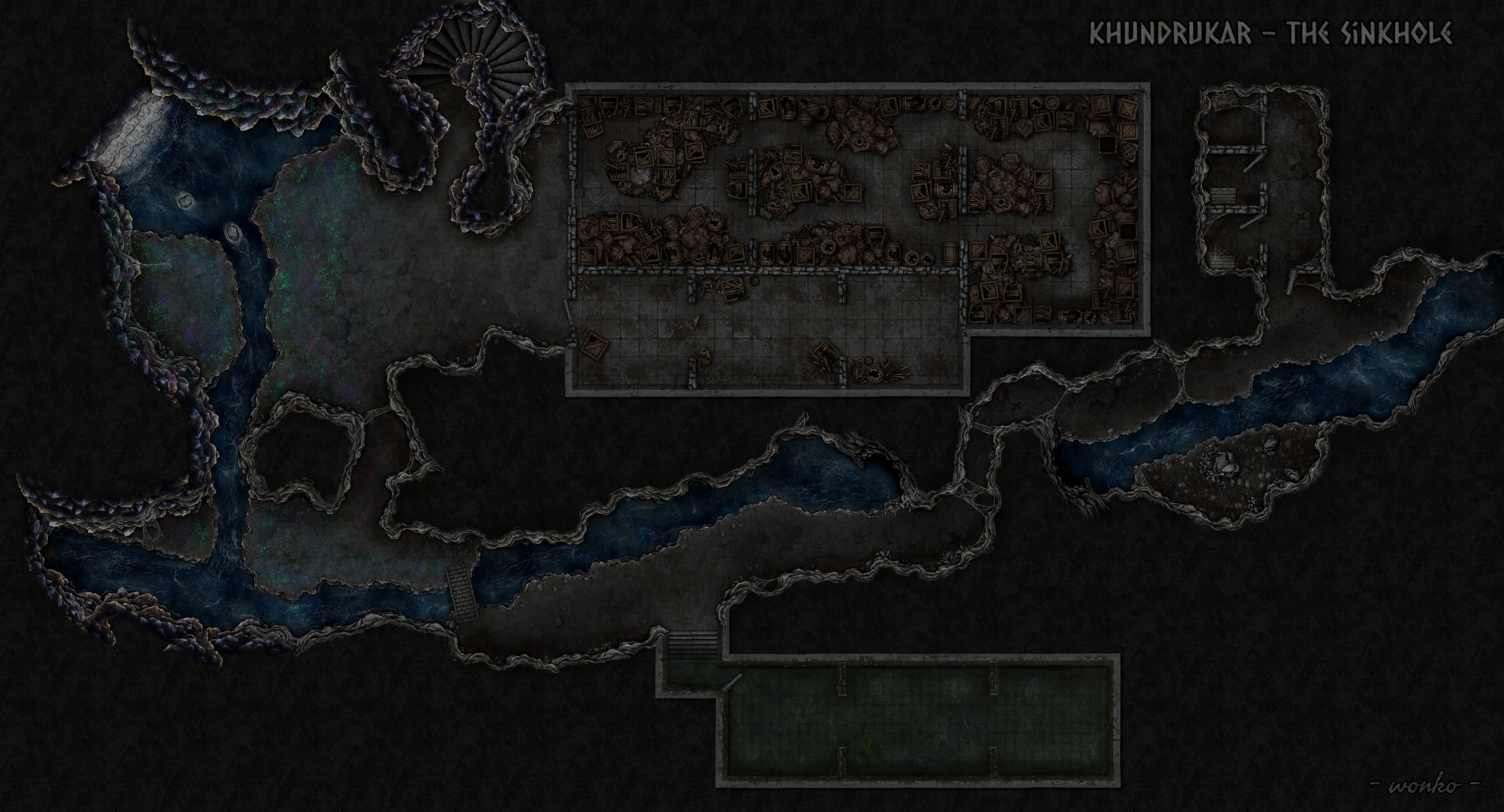 Forge of Fury C - The Sinkhole [50x27] CLONABLE | Inkarnate - Create ...