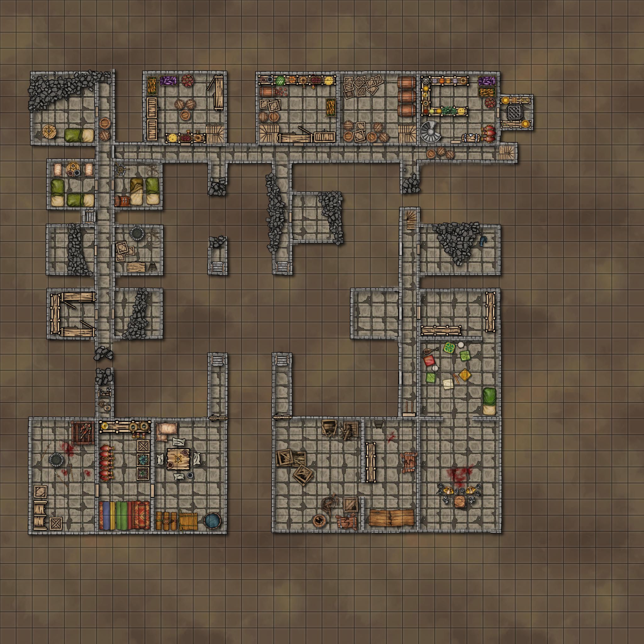 Das Schwarze Auge (DSA 4.1) - Futter für Al'Tacht - Basement 2 ...