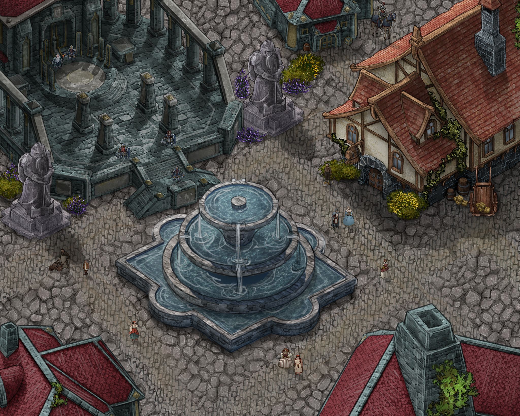 dwarf_temple_square Inkarnate Create Fantasy Maps Online