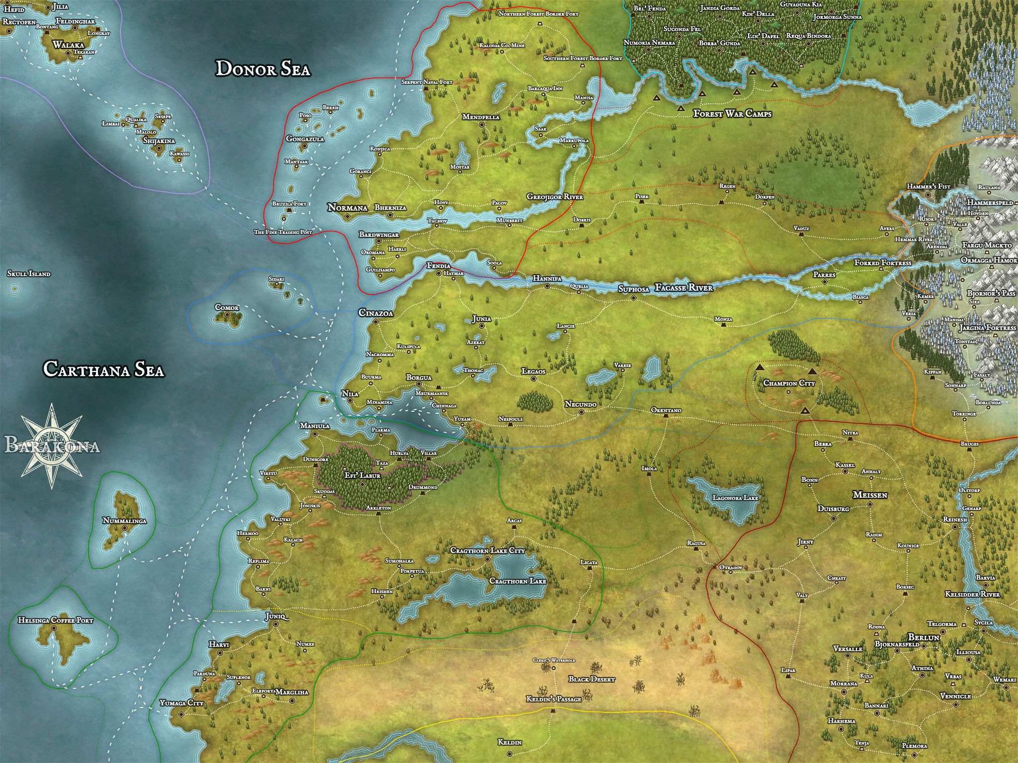 Barakona inkarnate create fantasy maps online