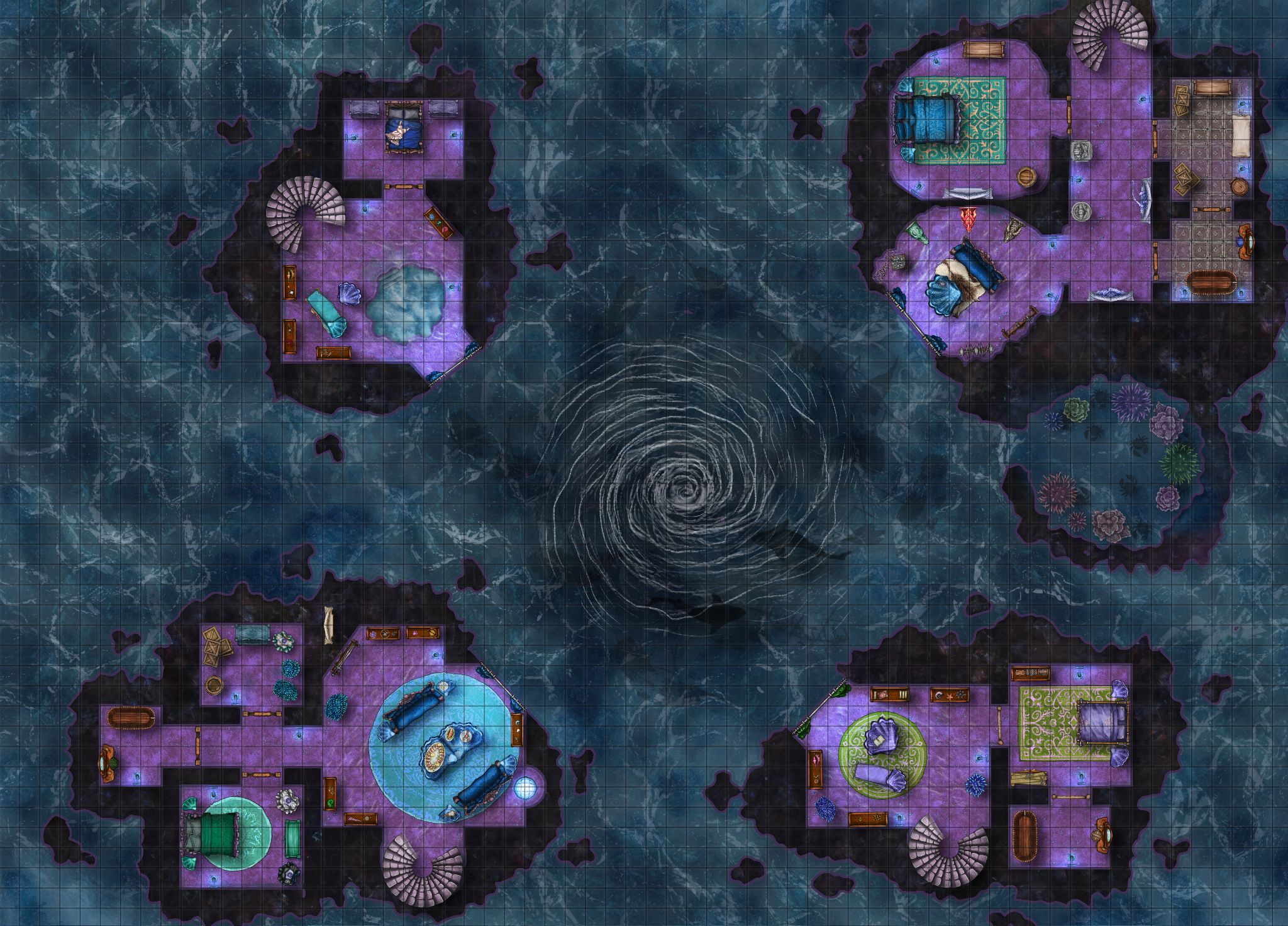 Maelstrom (3rd level)  Inkarnate - Create Fantasy Maps Online