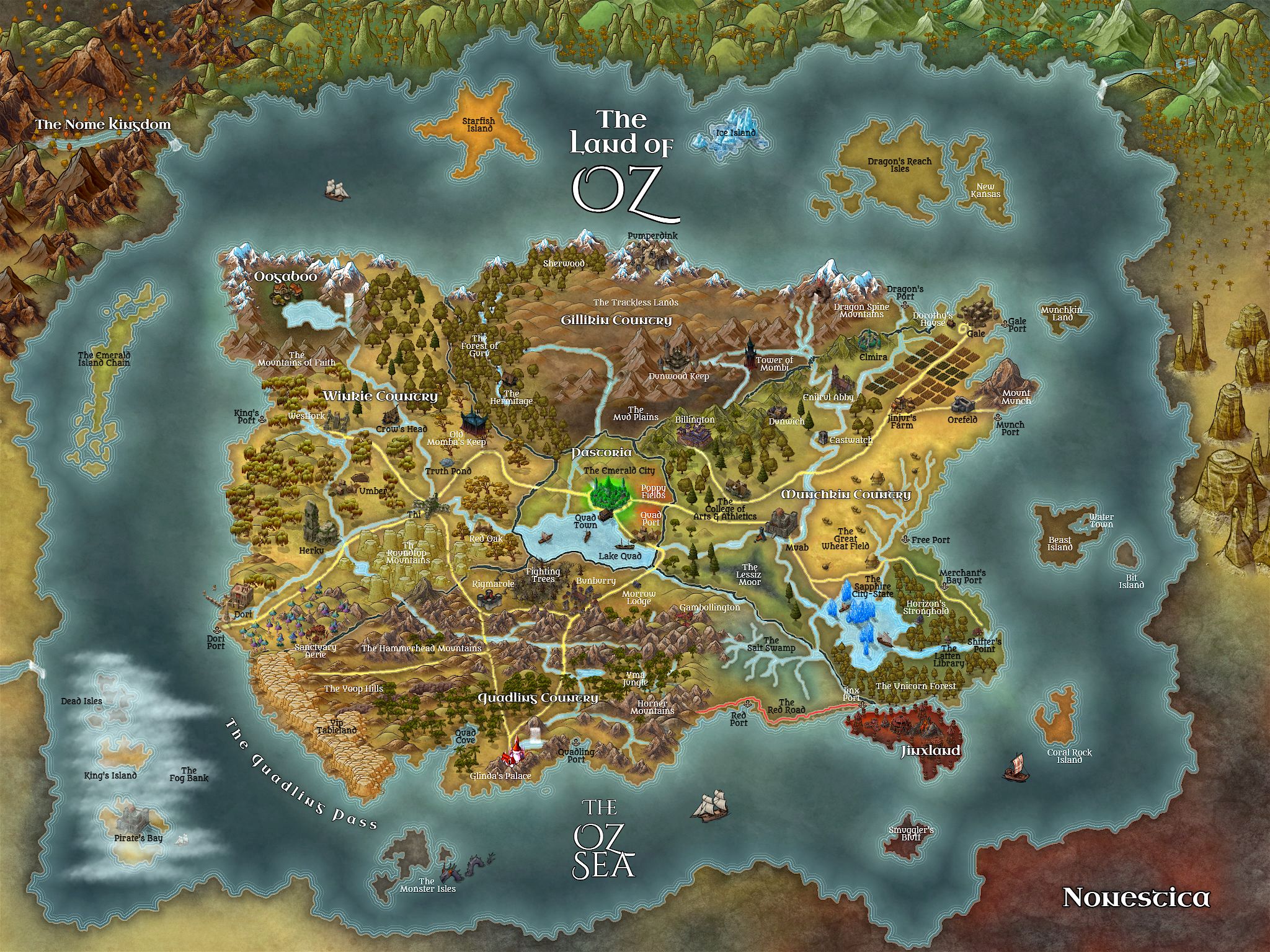 Inkarnate - Create Fantasy Maps Online