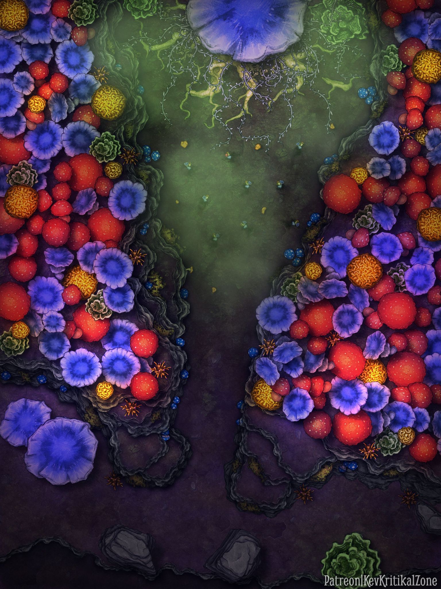 Garden of Horror - Neverlight Grove, OOTA | Inkarnate - Create Fantasy ...