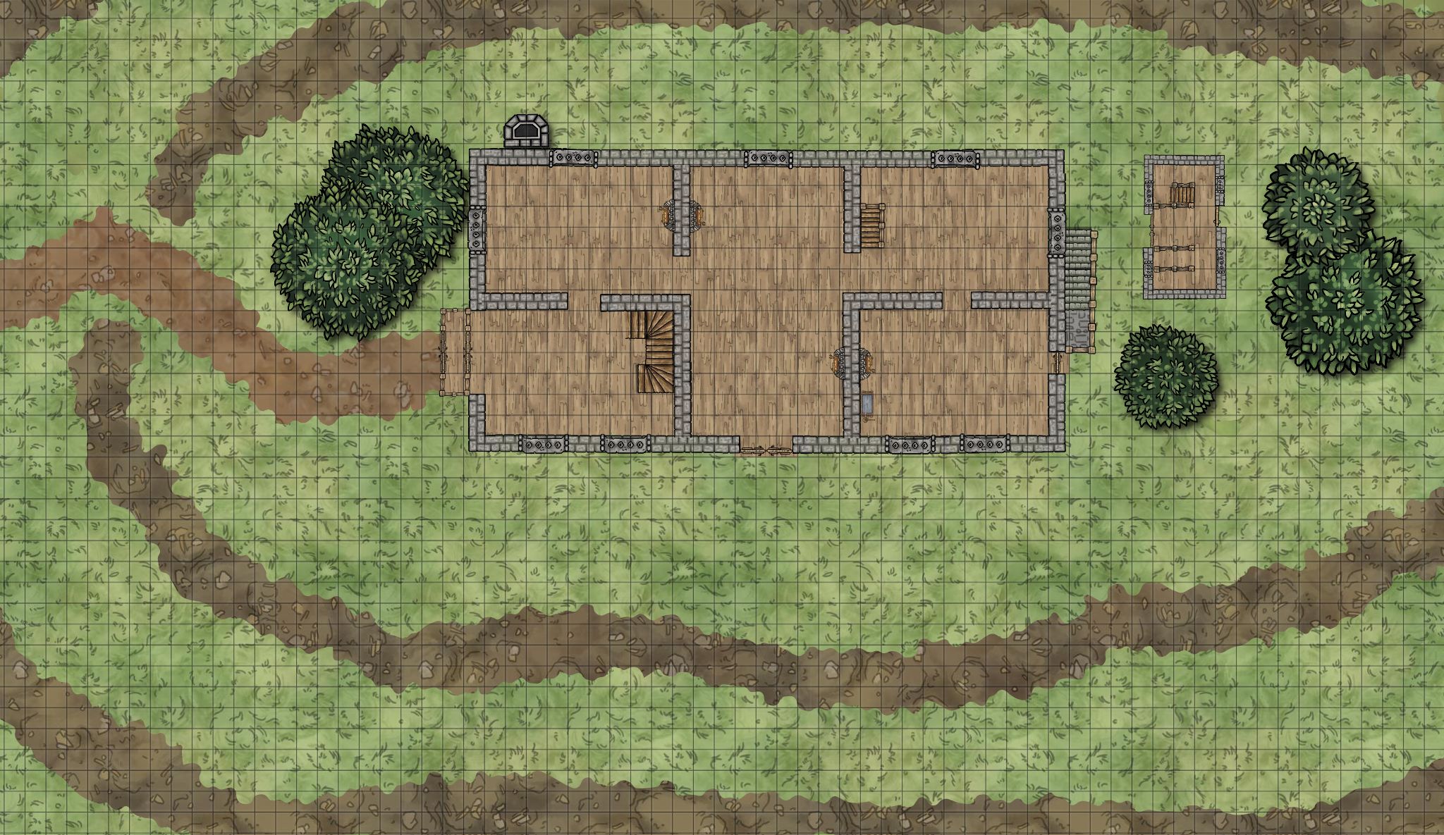 Tresendar Manor | Inkarnate - Create Fantasy Maps Online