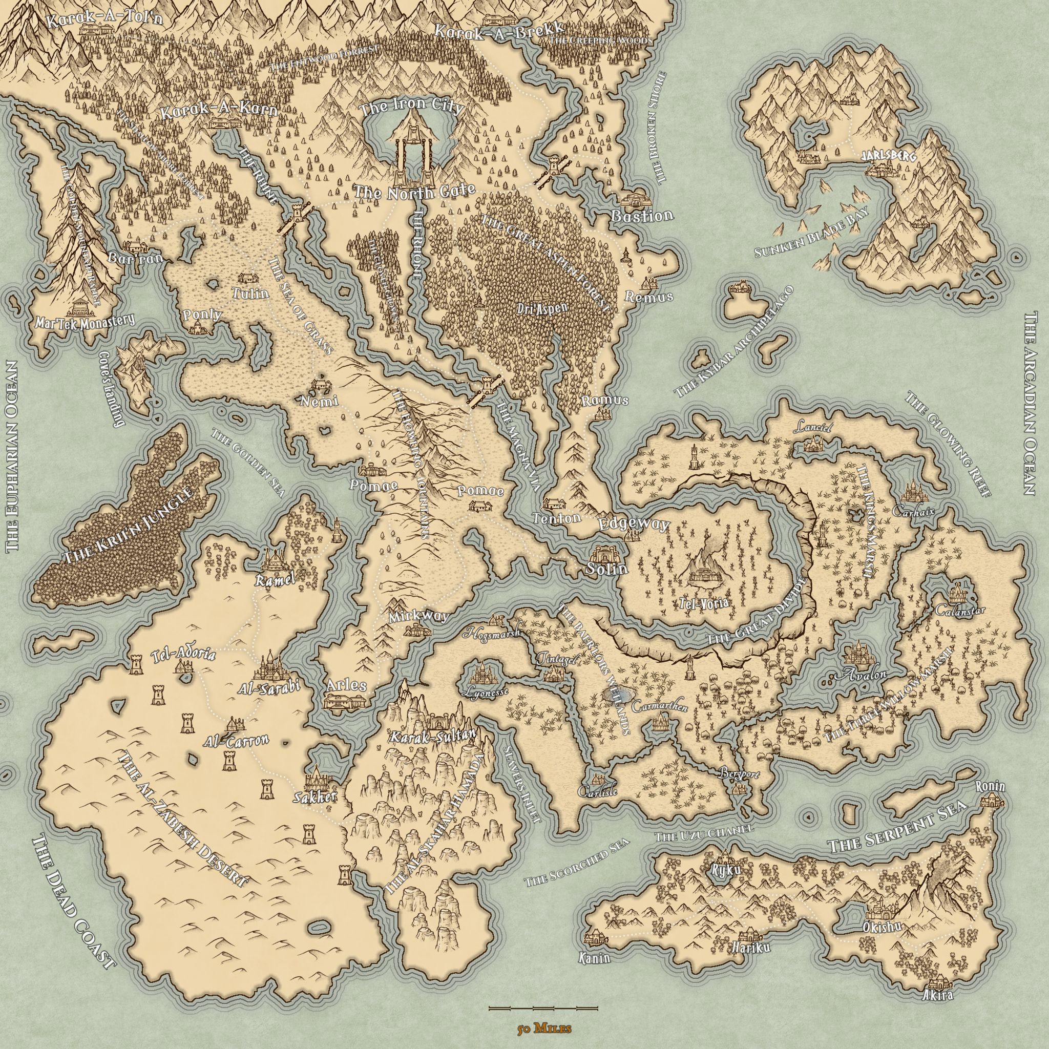 Inkarnate - Create Fantasy Maps Online