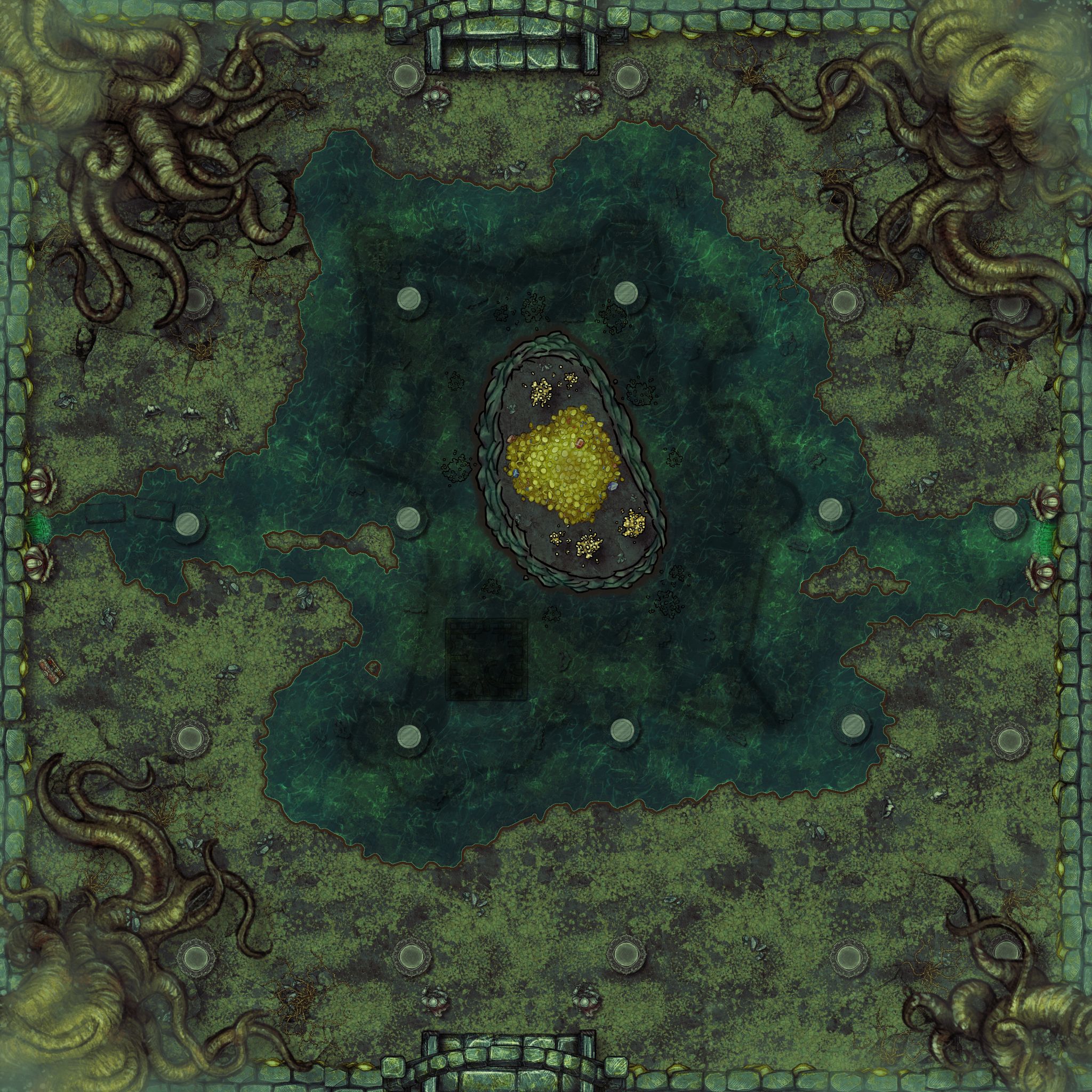 A map in the darkness - Inkarnate | Inkarnate - Create Fantasy Maps Online