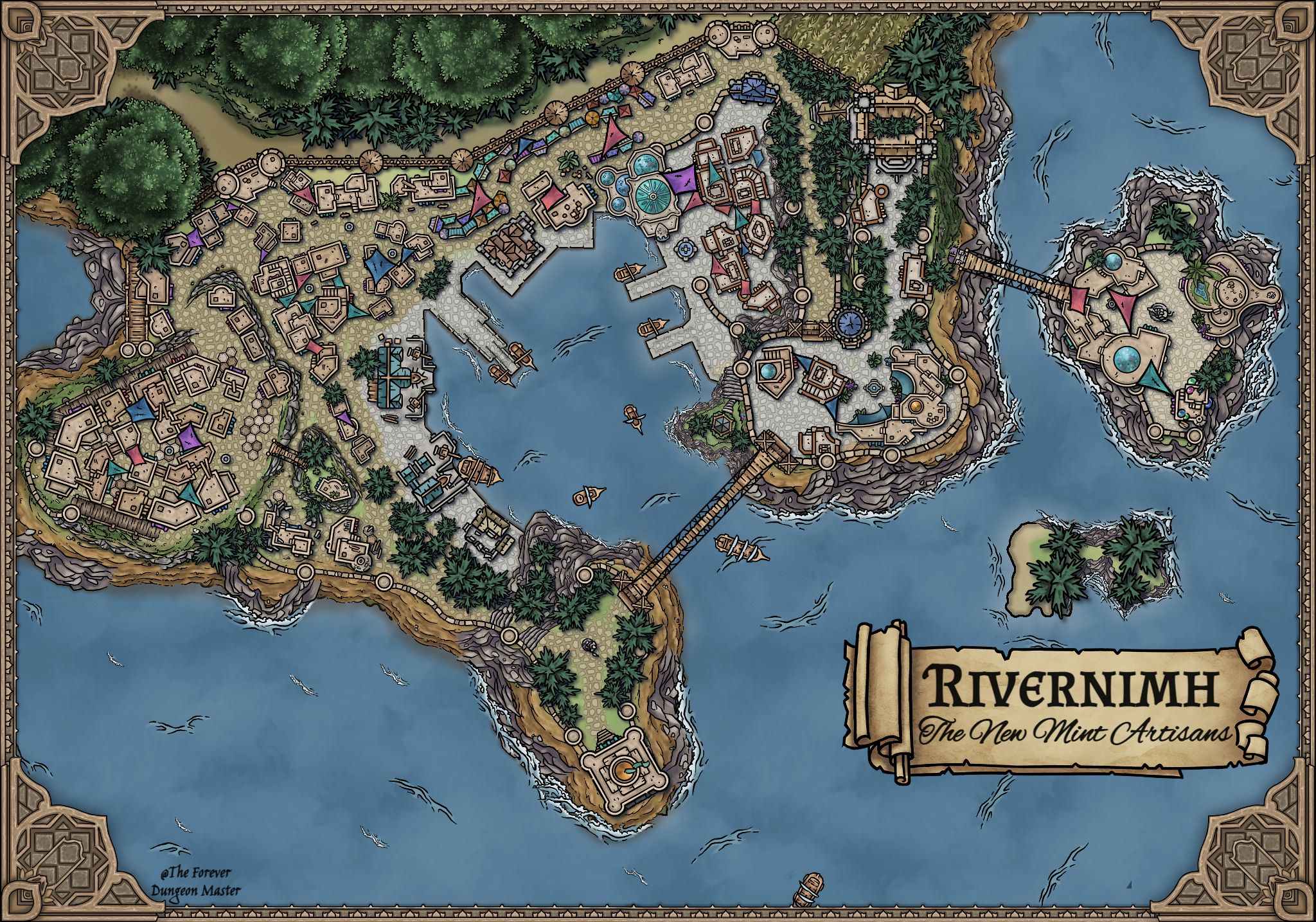 Rivernimh | Inkarnate - Create Fantasy Maps Online