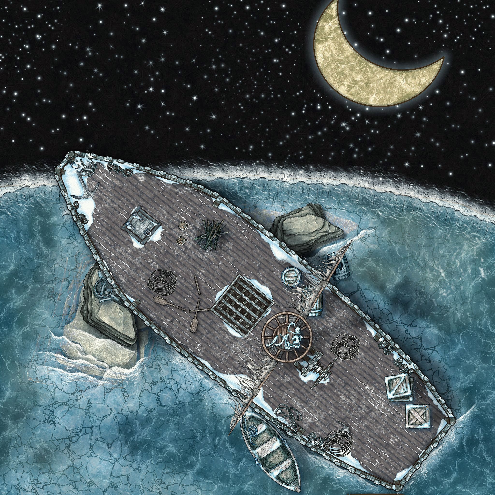 The edge of the world Inkarnate Create Fantasy Maps Online