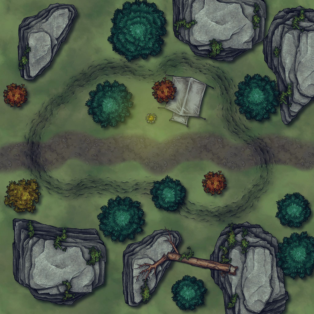 A map in the darkness - Inkarnate | Inkarnate - Create Fantasy Maps Online
