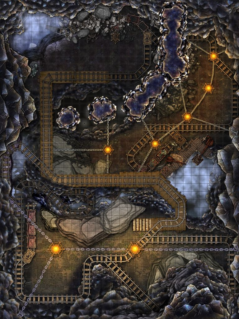 Local Dwarven Mine Floor 2 & 3 Inkarnate Create Fantasy Maps Online