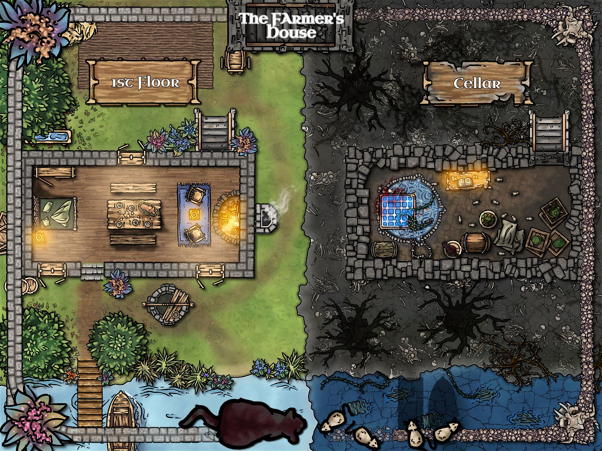 The Farmer's house Inkarnate Create Fantasy Maps Online