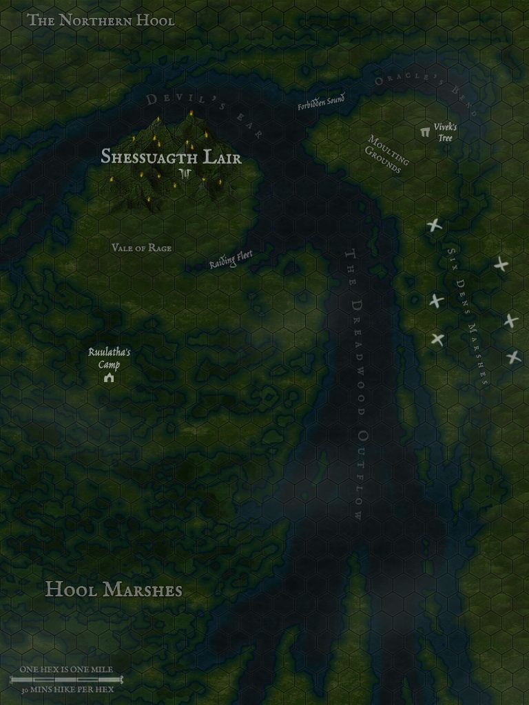 Lizardfolk Territory | Inkarnate - Create Fantasy Maps Online