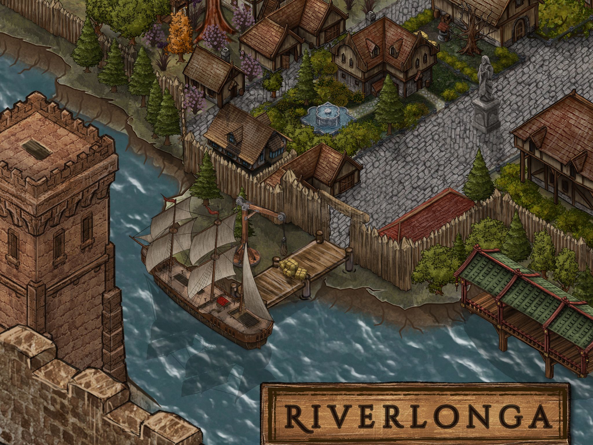 Riverlonga | Inkarnate - Create Fantasy Maps Online