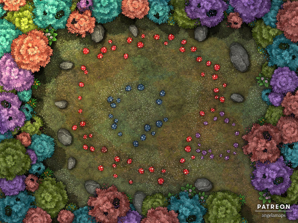 Underdark Waterfall | Inkarnate - Create Fantasy Maps Online