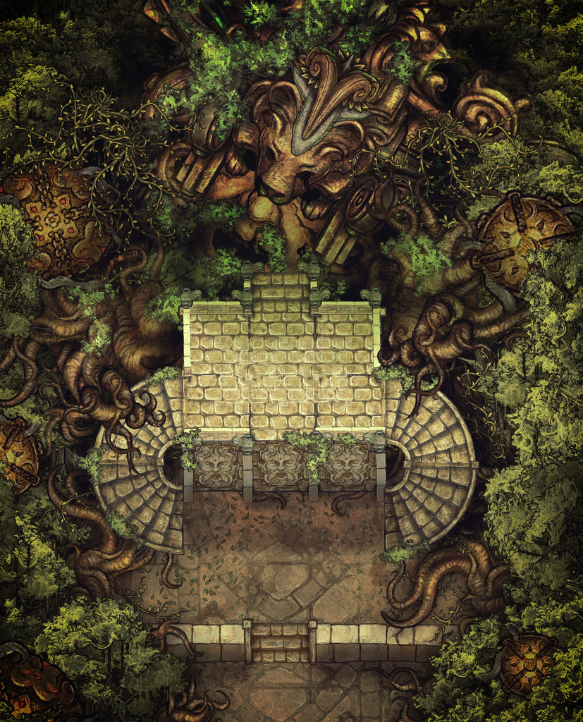 The Jungle Grotto | Inkarnate - Create Fantasy Maps Online