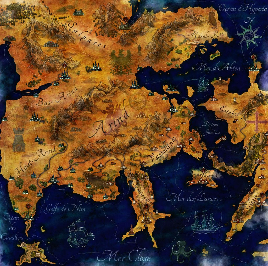 Solar System | Inkarnate - Create Fantasy Maps Online