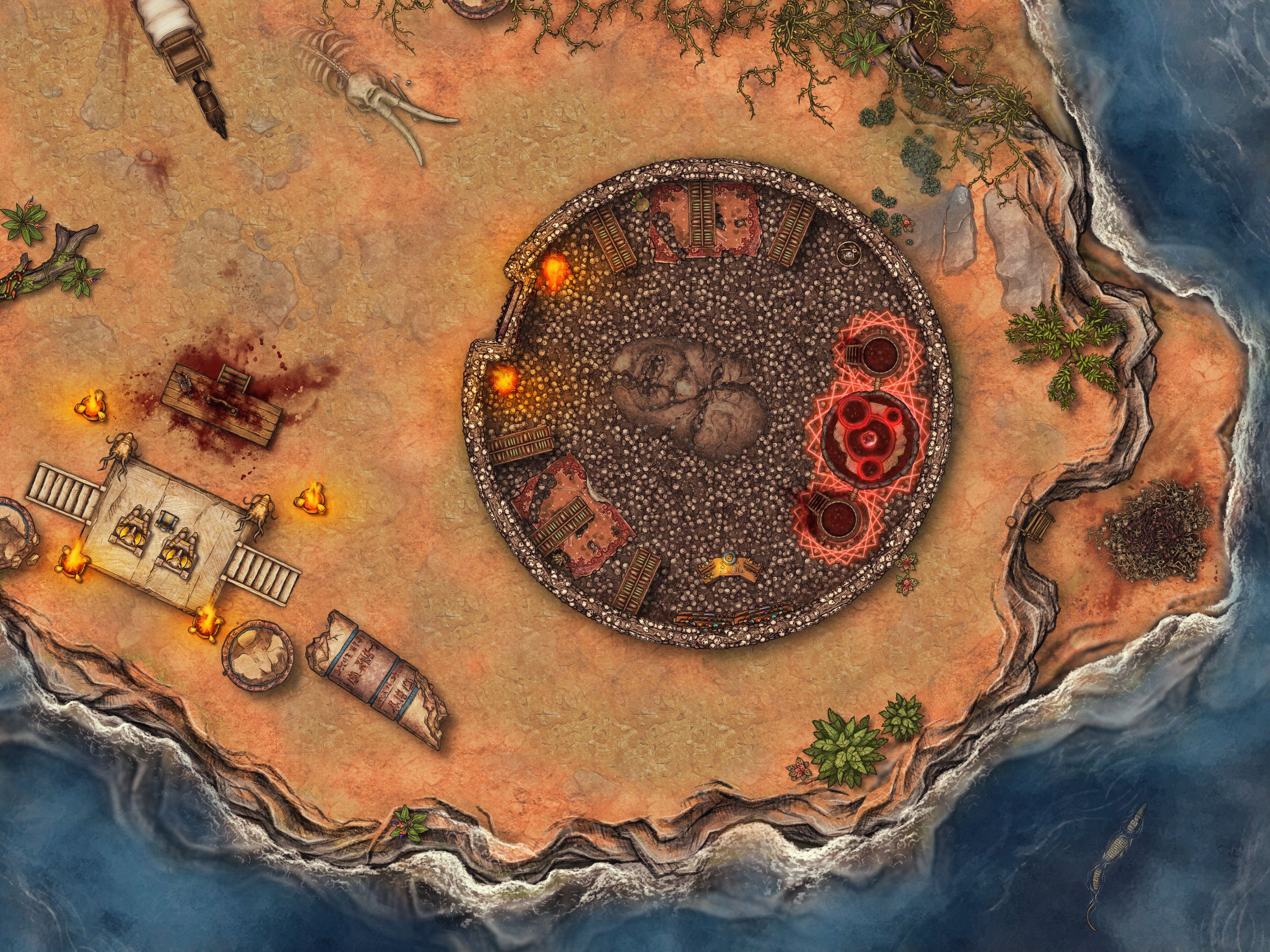 Tower of Traitors | Inkarnate - Create Fantasy Maps Online
