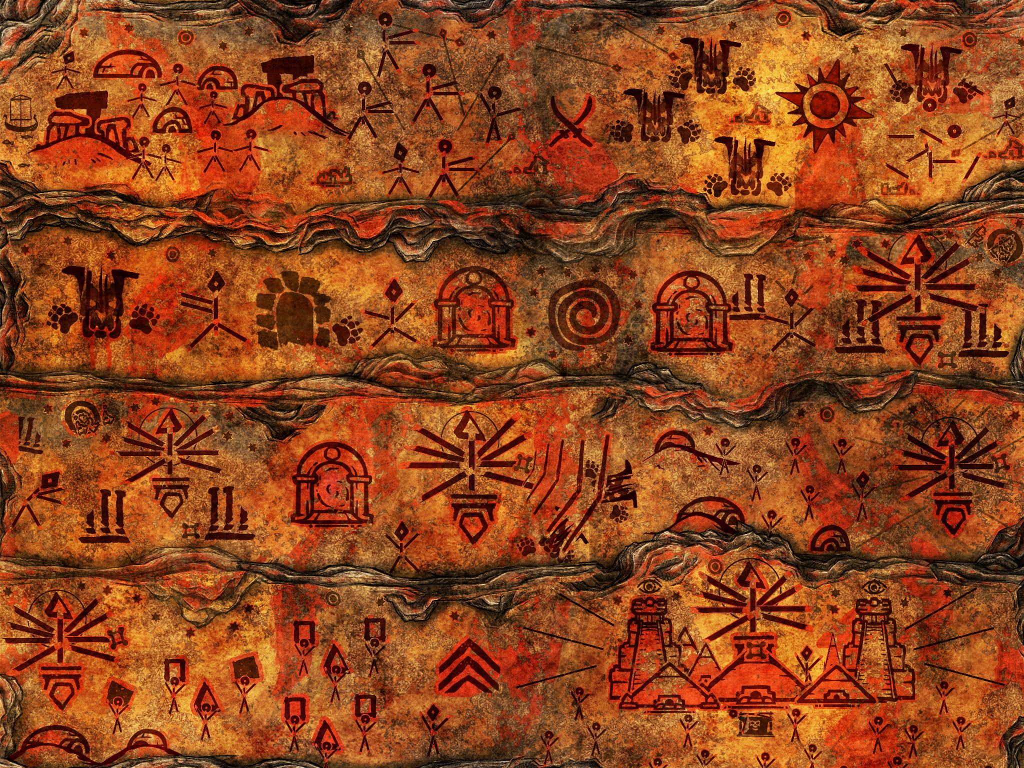 Cave painting | Inkarnate - Create Fantasy Maps Online