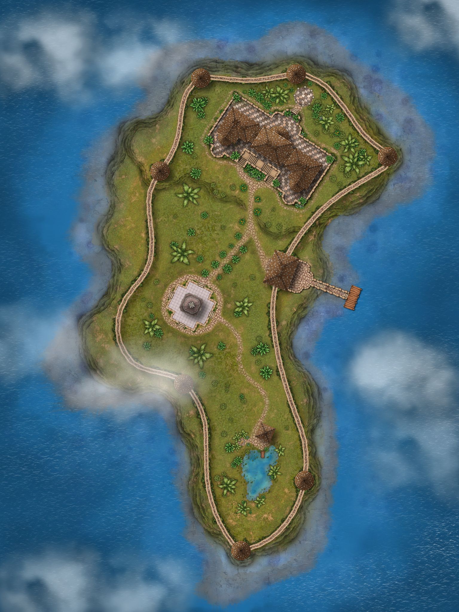 Emperor´s Isle | Inkarnate - Create Fantasy Maps Online