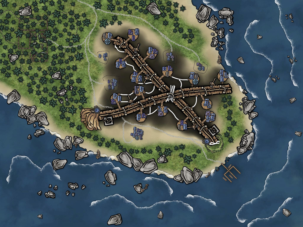 The Golden Hammer - Inkarnate | Inkarnate - Create Fantasy Maps Online