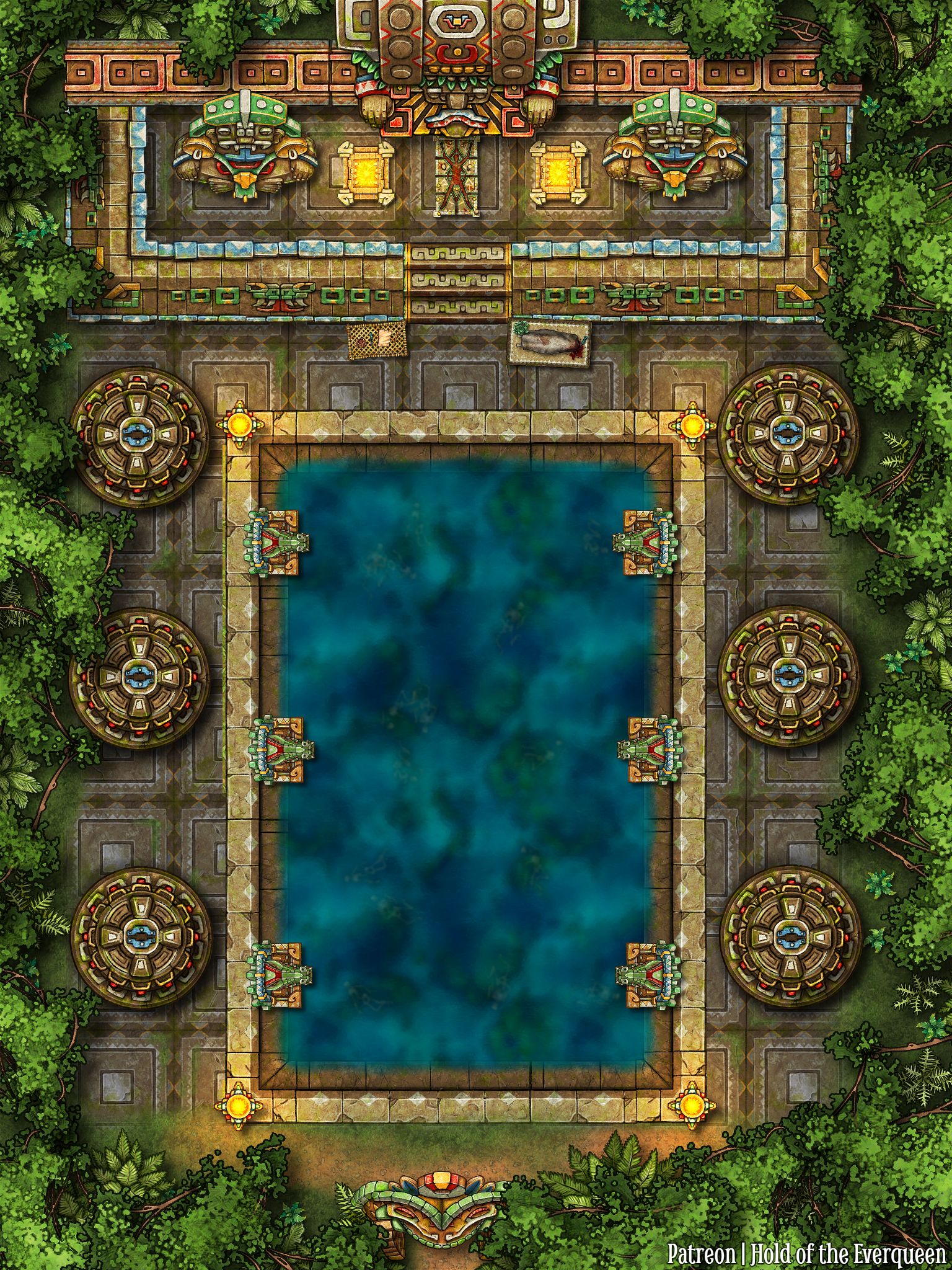 Great Pool of Sacrifice | Inkarnate - Create Fantasy Maps Online