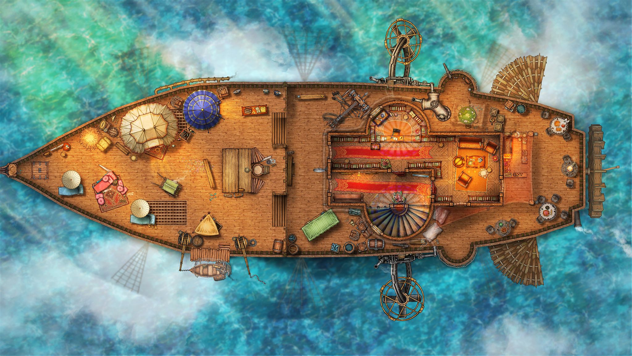 Airship – #0 | Inkarnate - Create Fantasy Maps Online