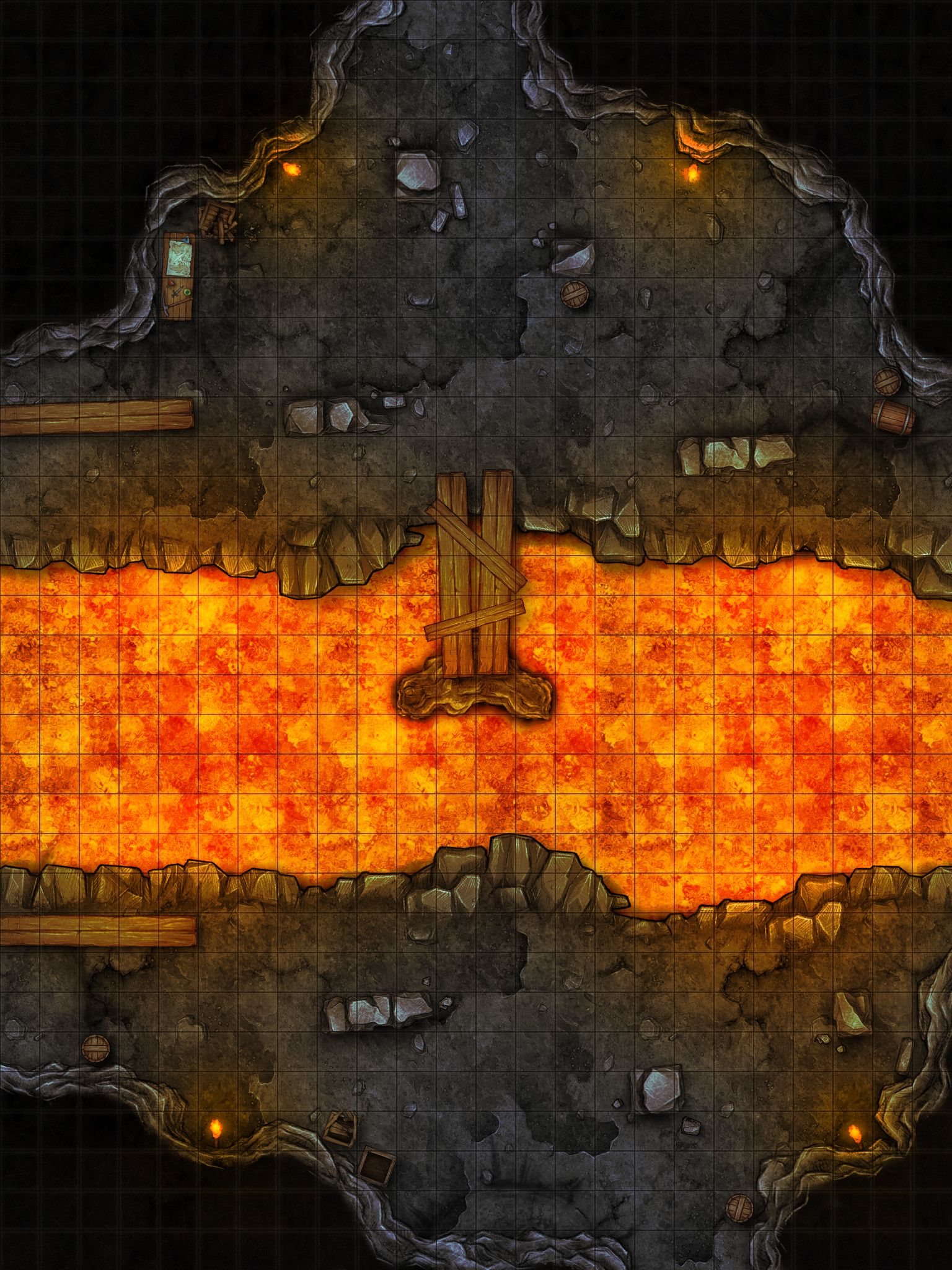 Magma Caverns Inkarnate Create Fantasy Maps Online