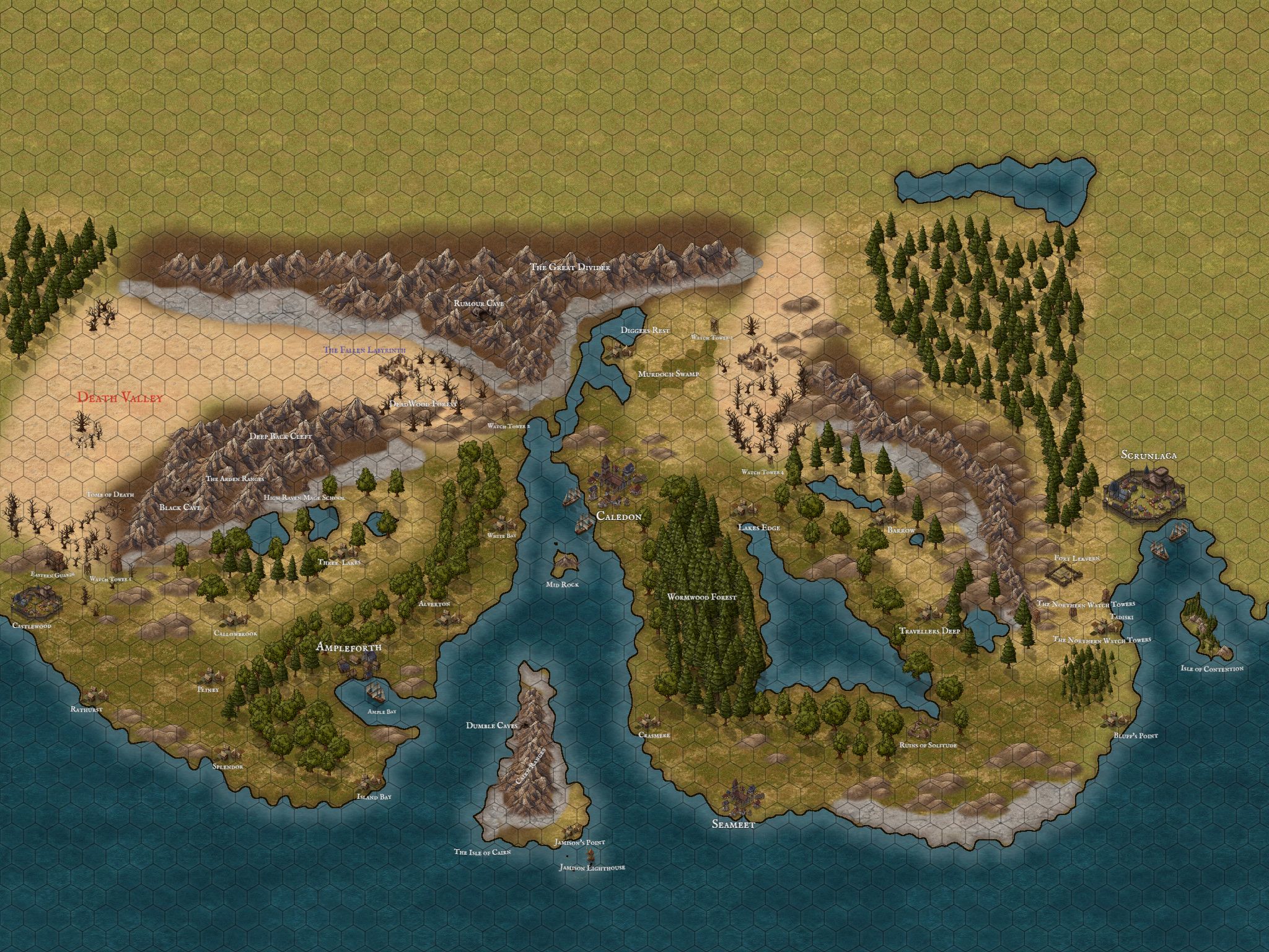 Calenia | Inkarnate - Create Fantasy Maps Online