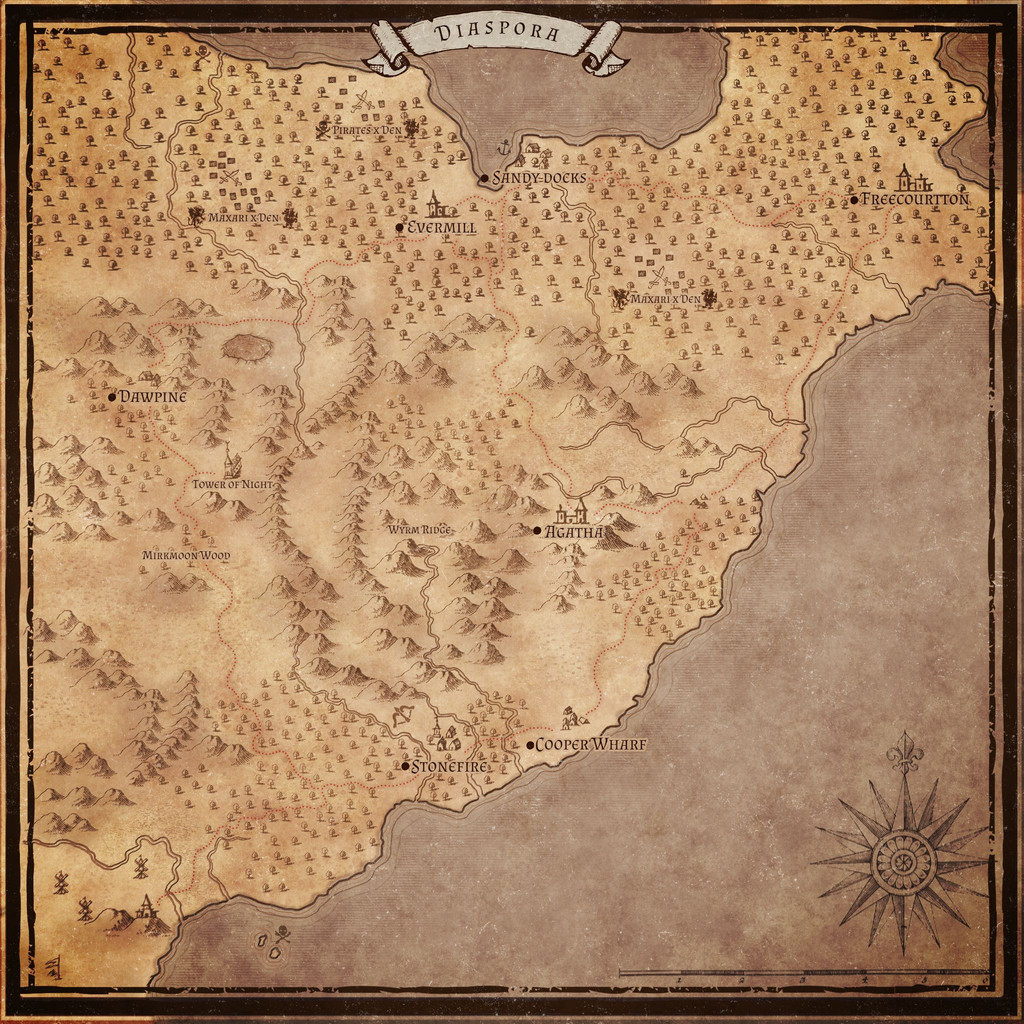 Pena Negra - Inkarnate | Inkarnate - Create Fantasy Maps Online