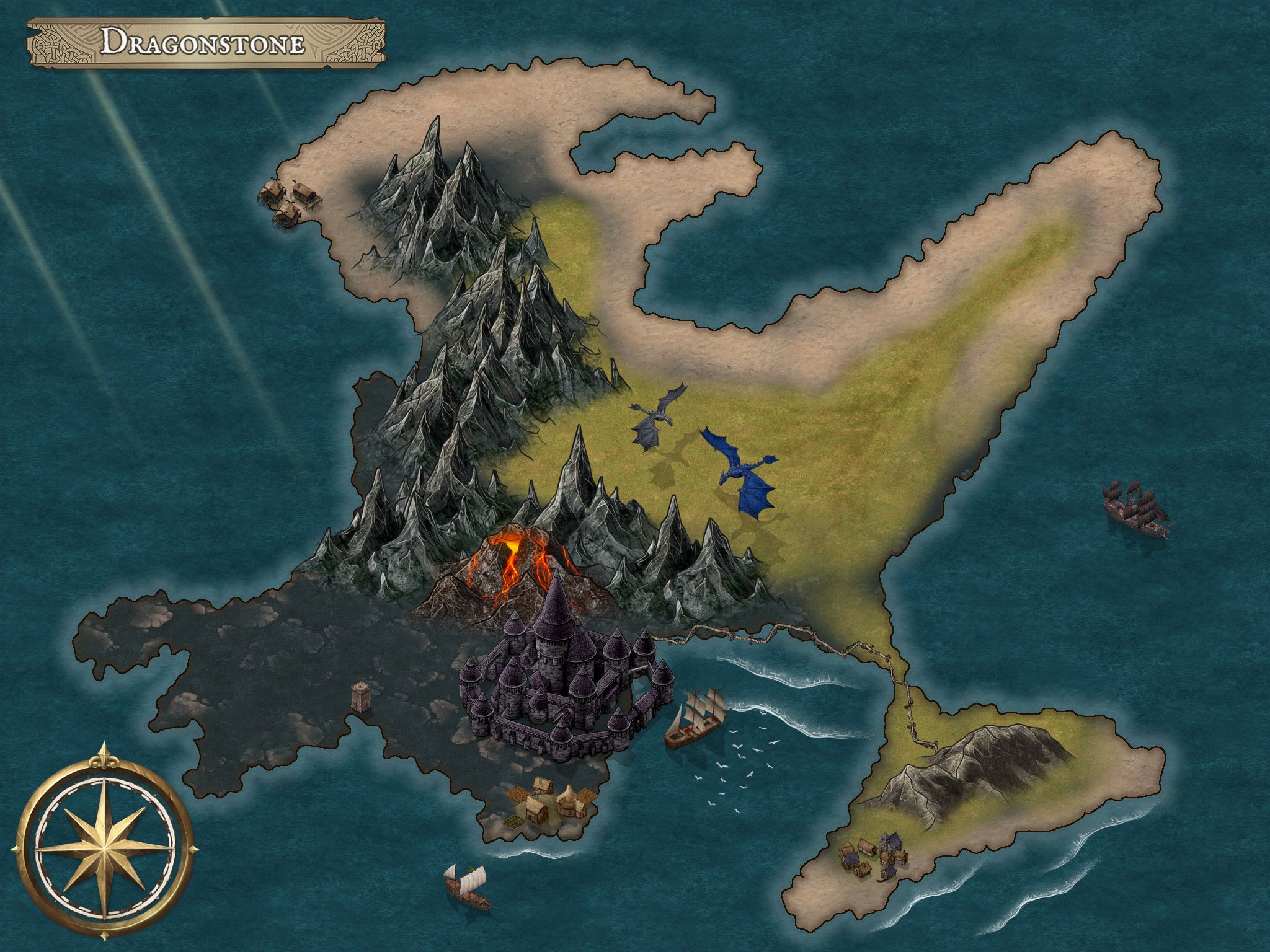 Dragonstone Game of Thrones Inkarnate Create Fantasy Maps Online
