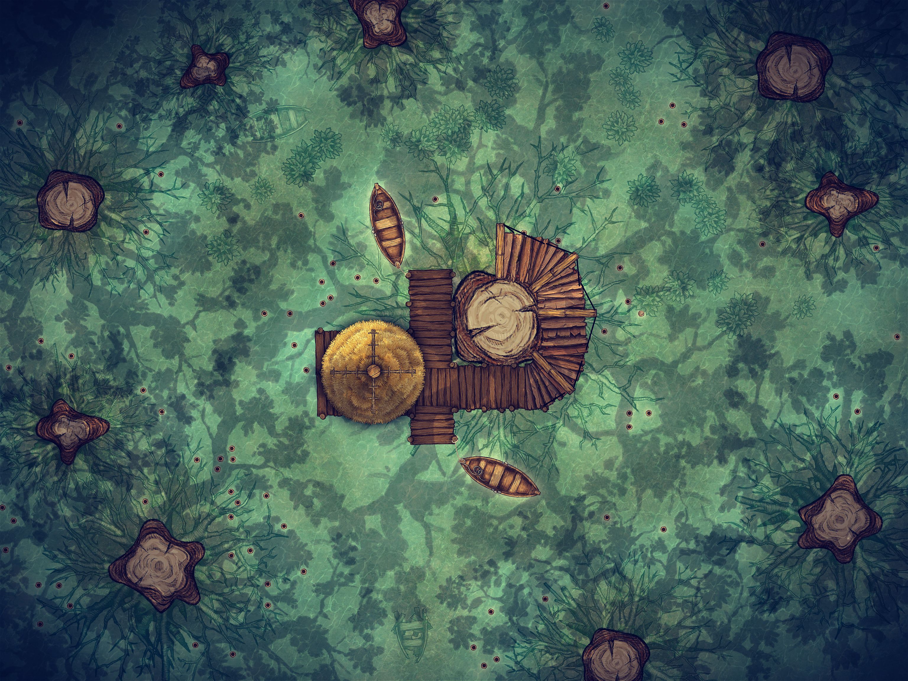 How to Create Mangroves Swamps | Inkarnate - Create Fantasy Maps Online