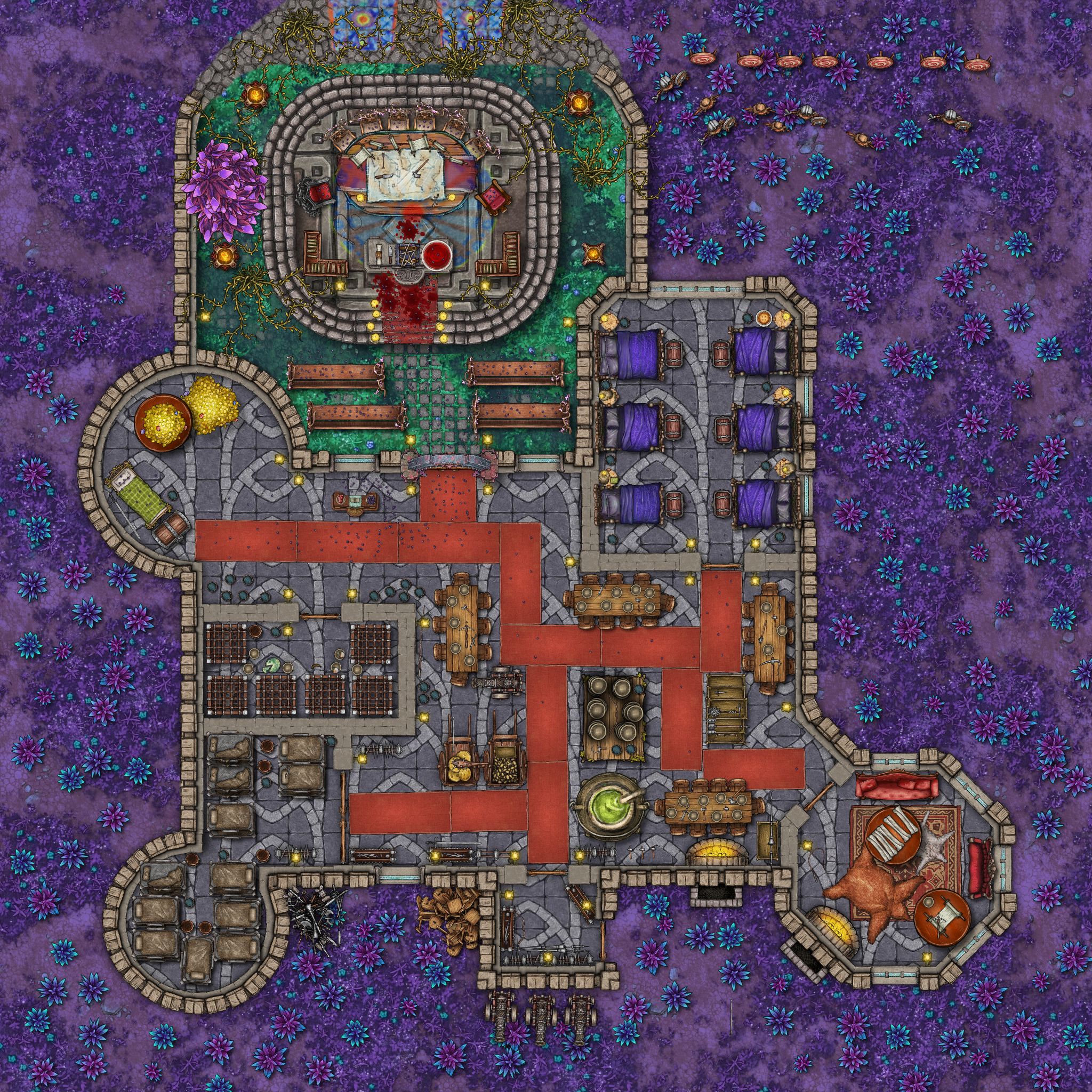 Cult Headquarters | Inkarnate - Create Fantasy Maps Online