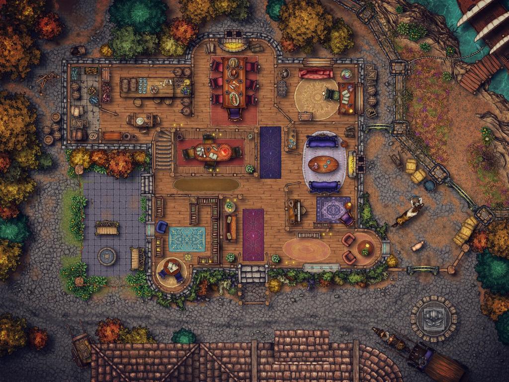 Manor House | Inkarnate - Create Fantasy Maps Online
