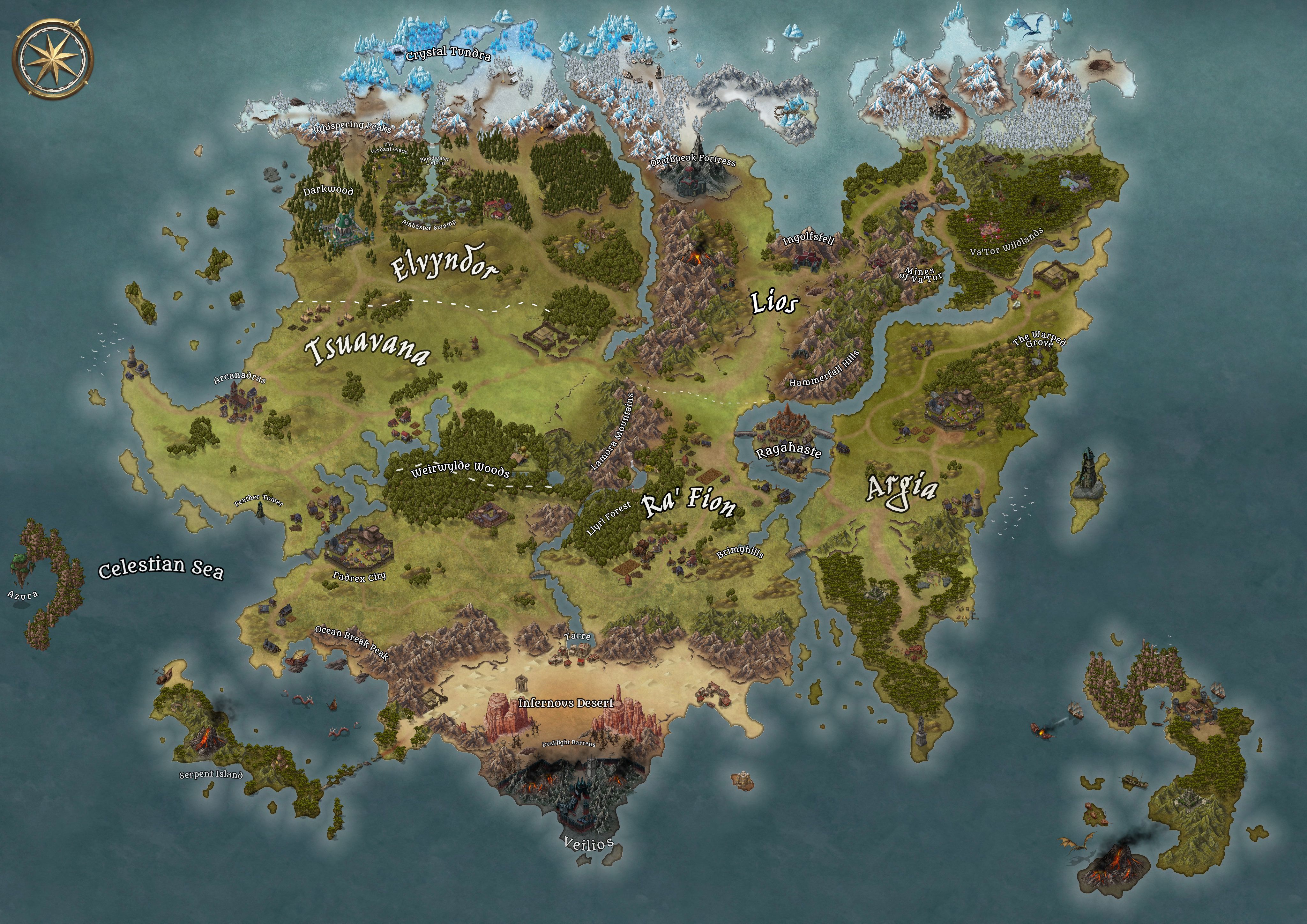 Inkarnate - Create Fantasy Maps Online