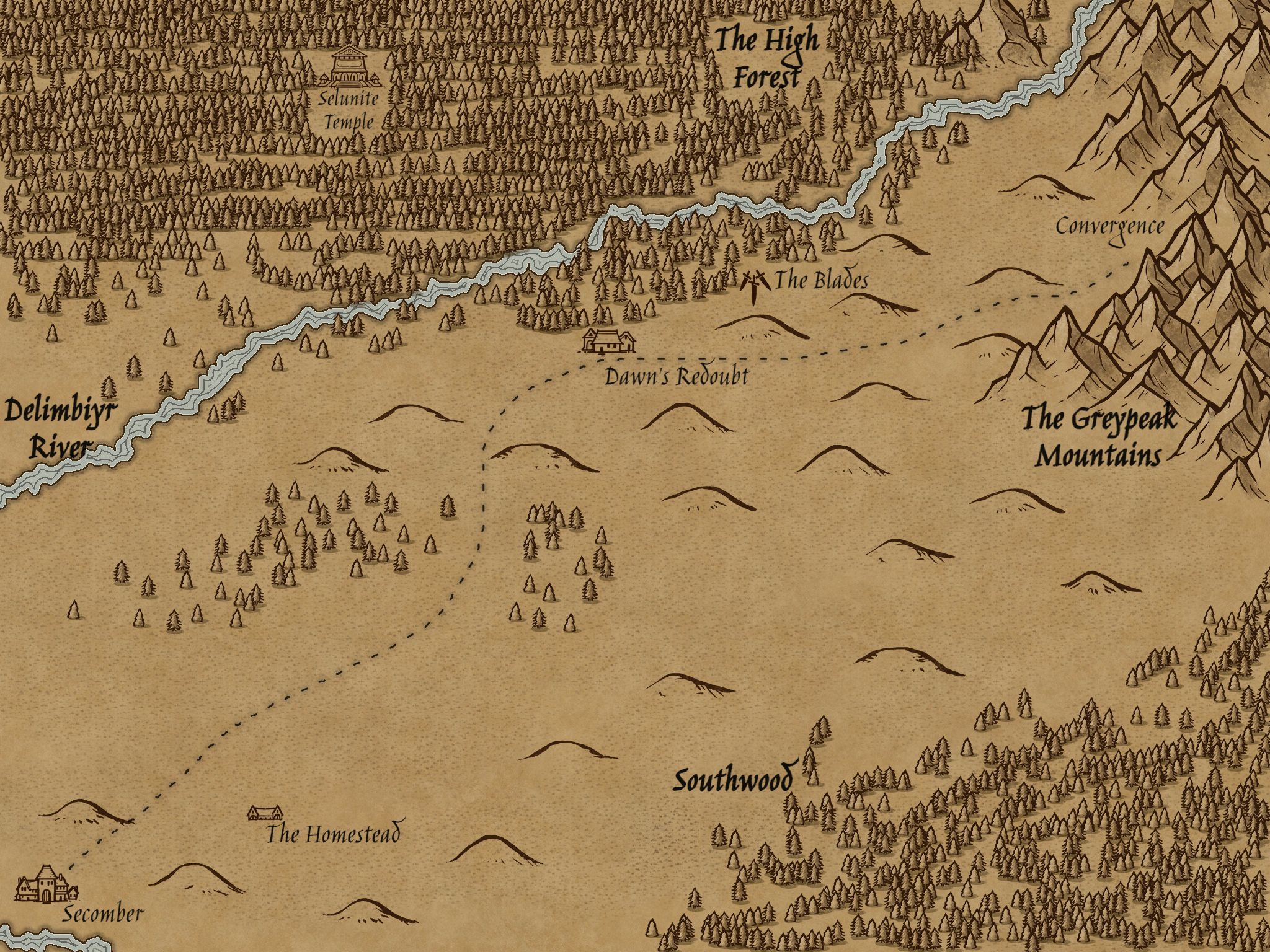 Faerun map inkarnate create fantasy maps online