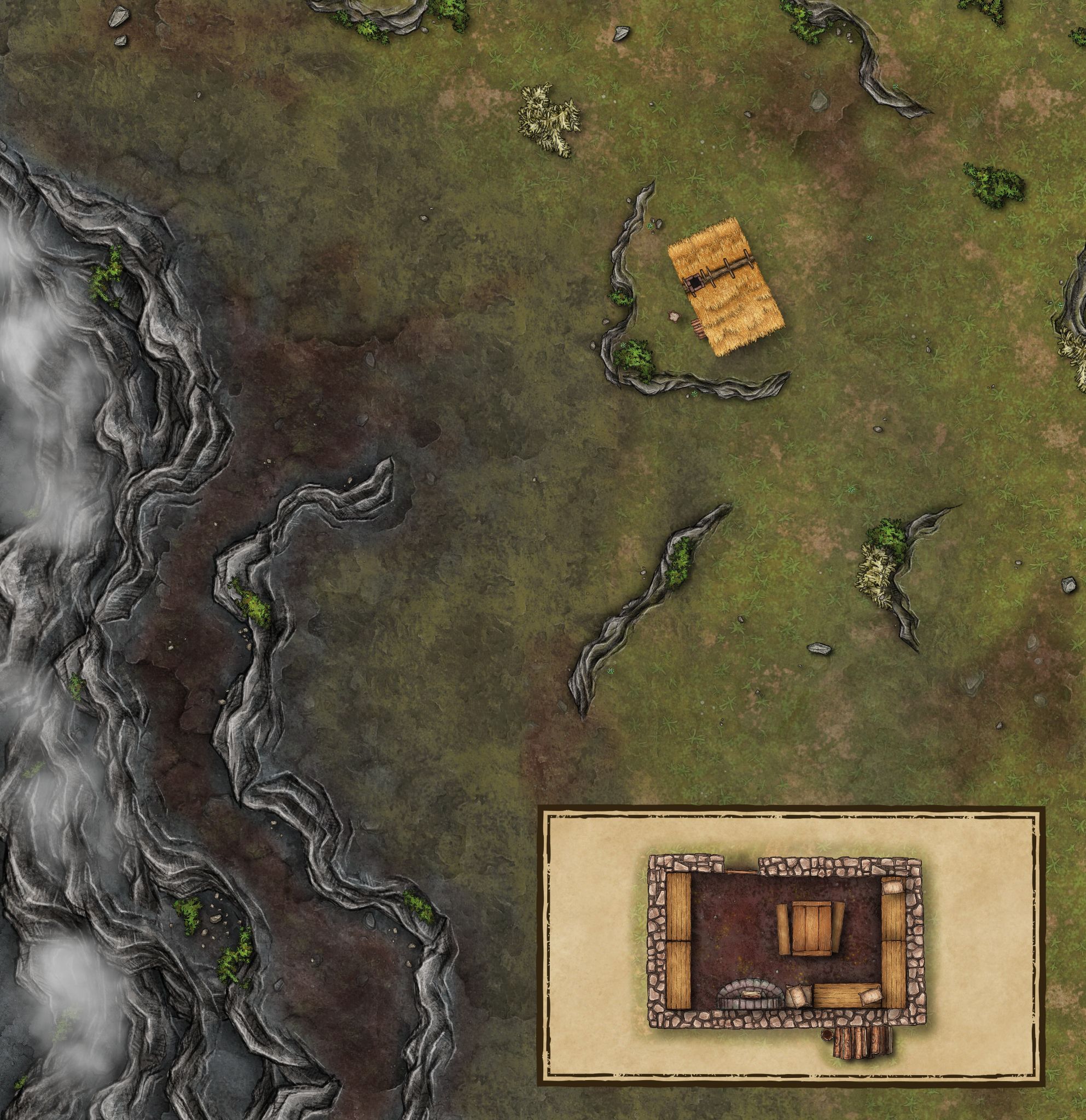 Mountain Refuge | Inkarnate - Create Fantasy Maps Online