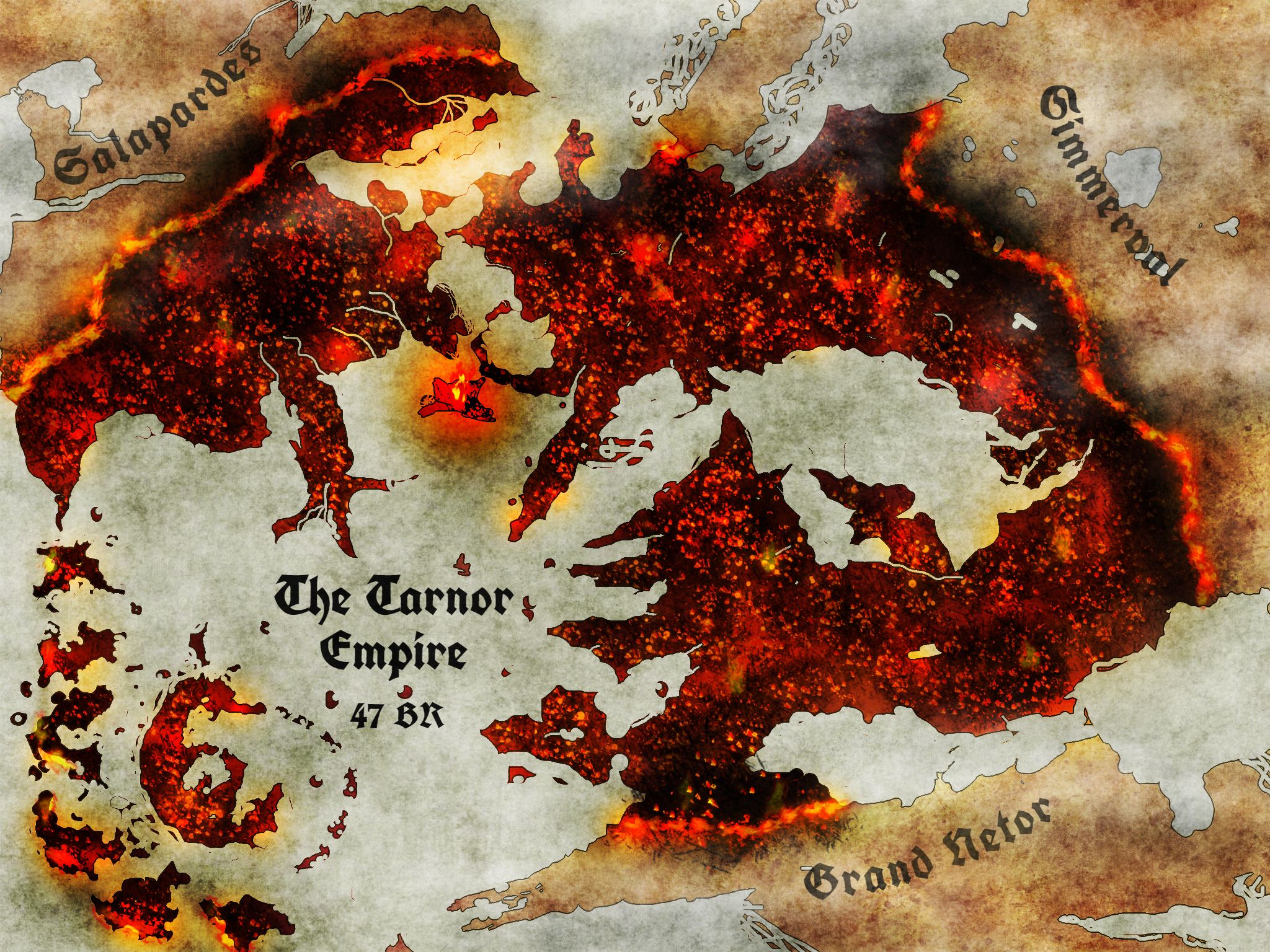 Tarnor Empire (objects) | Inkarnate - Create Fantasy Maps Online