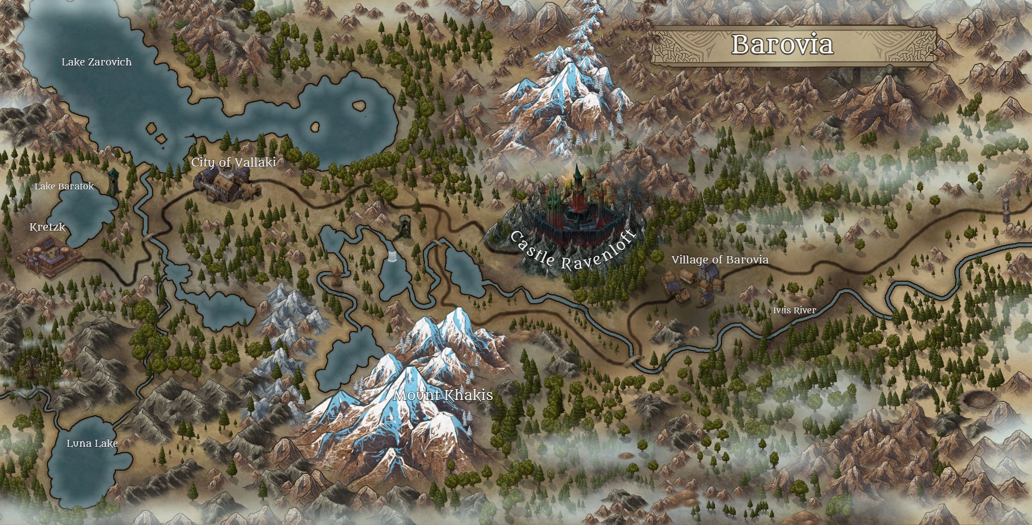 Barovia Inkarnate Create Fantasy Maps Online